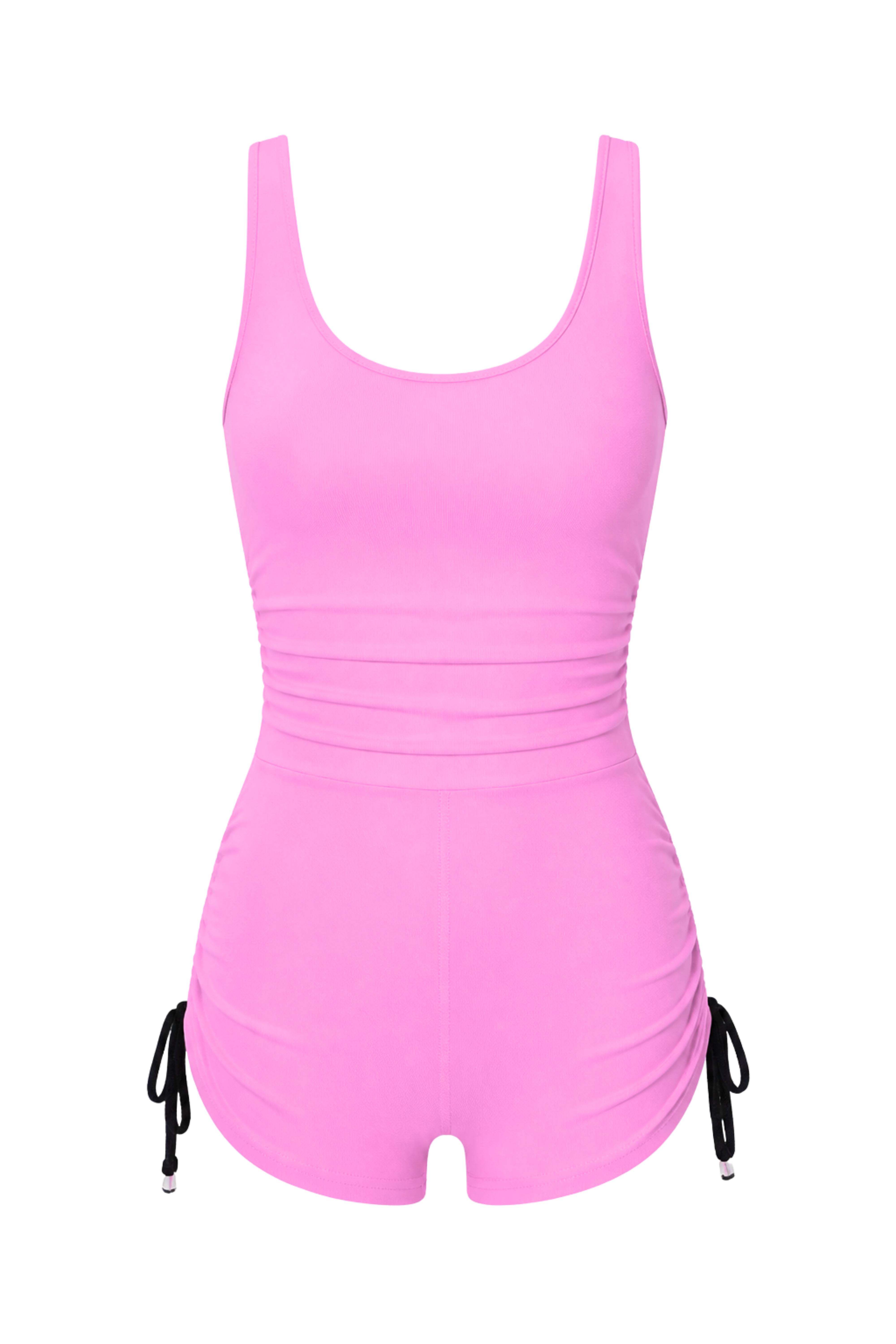 Luxe Life Ruched Short - Bubblegum