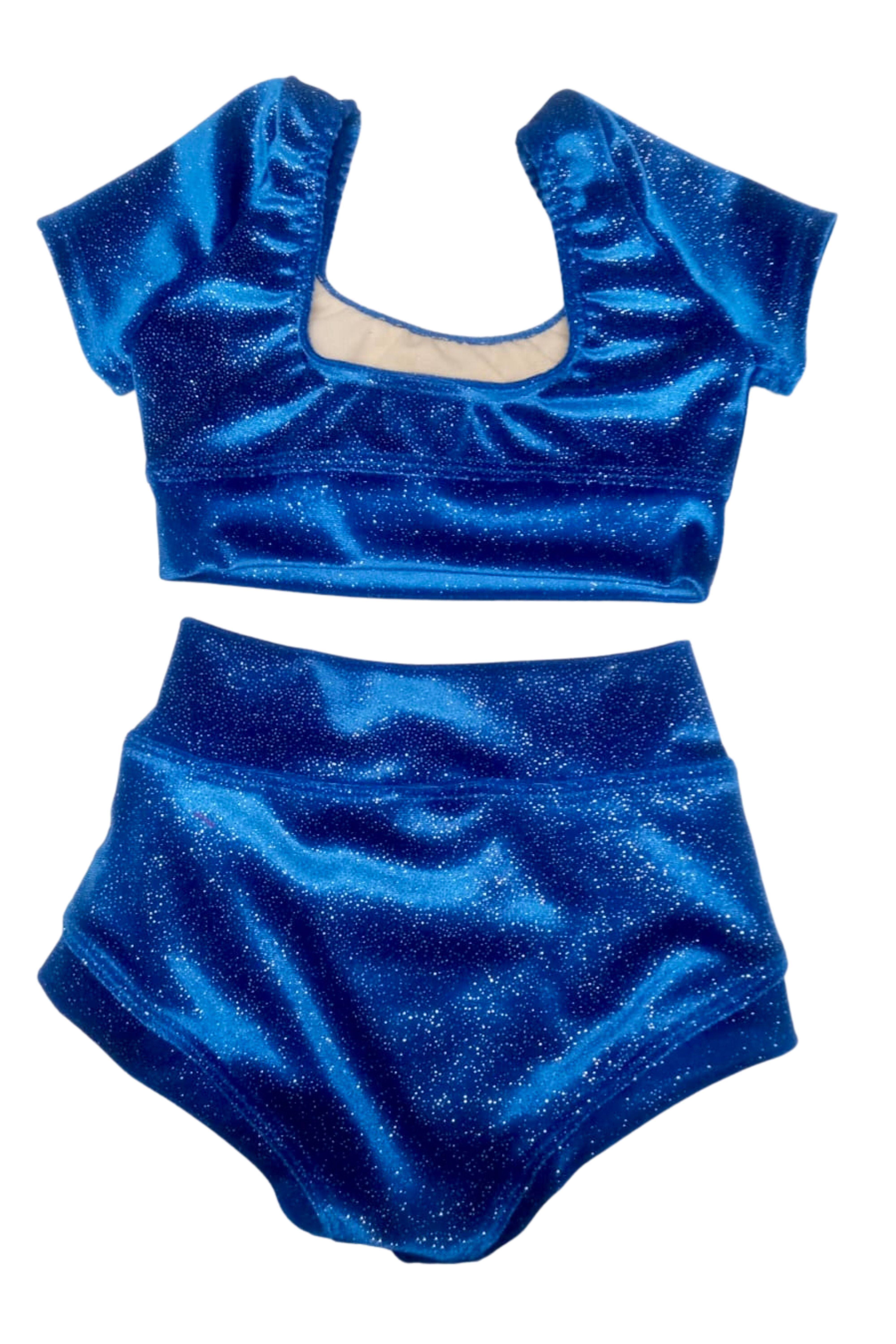 Simple But Cute Set (Exclusive Glitter Velvet) - Ready To Ship - Final Sale