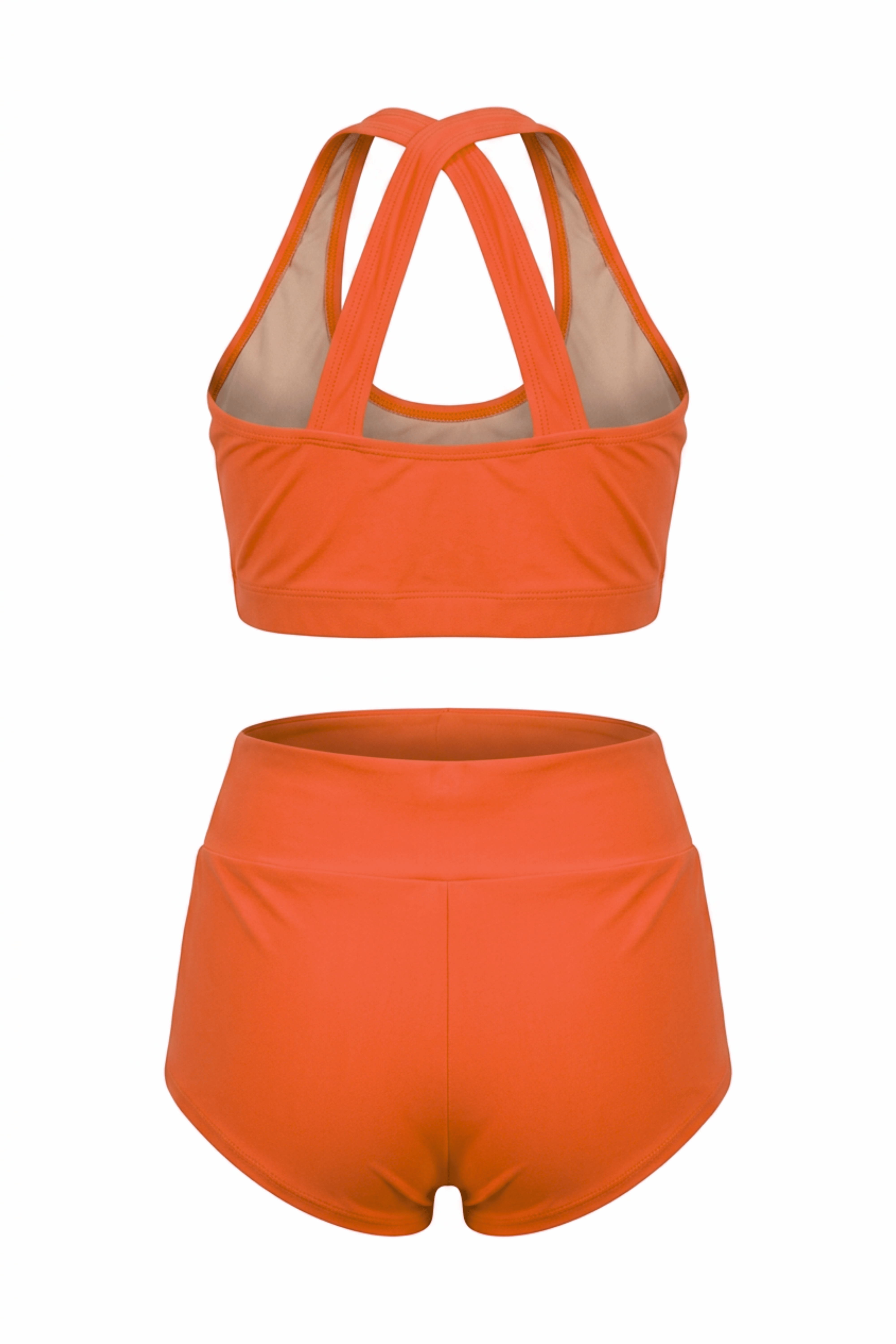 Zara Bra Top - Tangerine