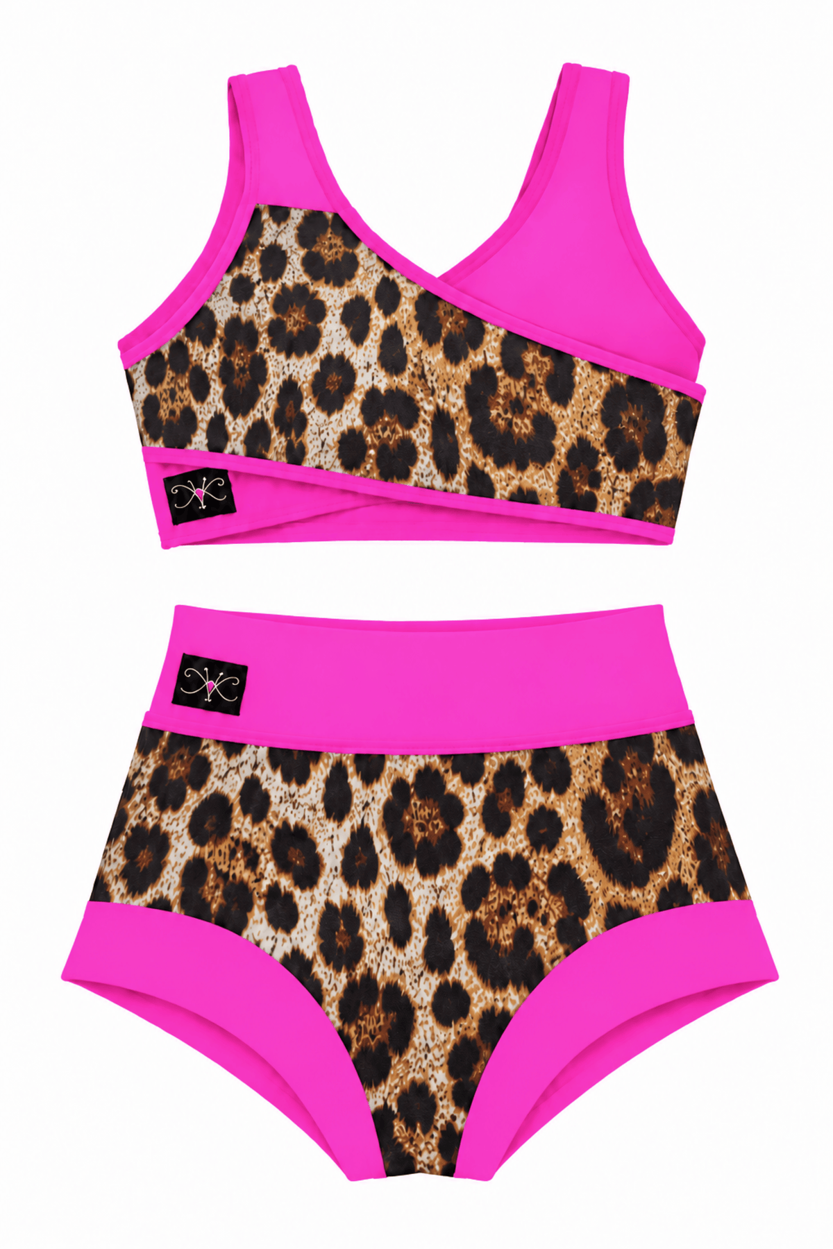 Cross My Heart Set Spotted Safari - Final Sale