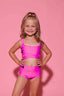 Side Hustle Bra Top - Neon Pink - Ready To Ship