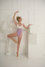 Giselle Leotard - Lavender Mist/Ivory - Ready To Ship - Final Sale