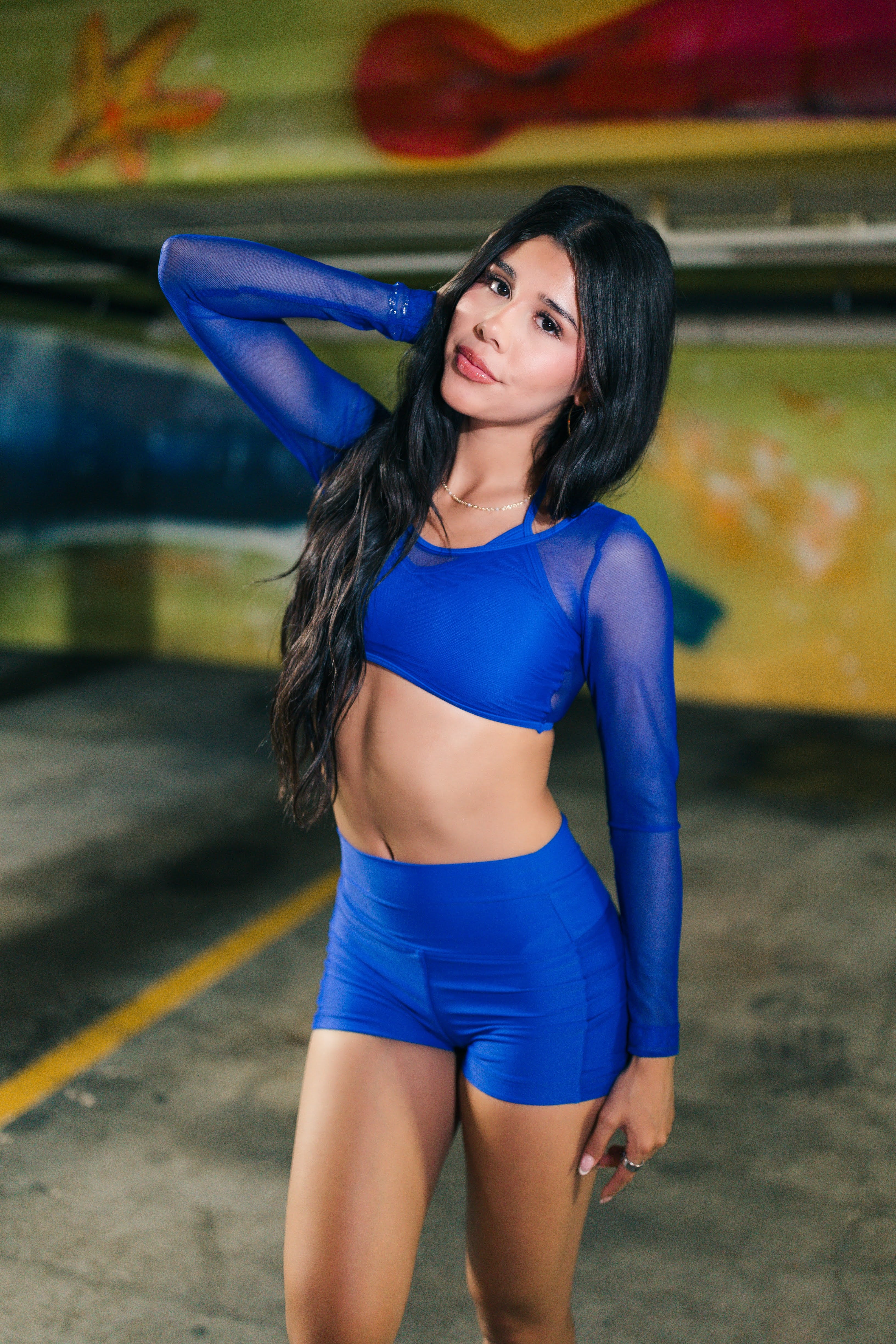 The #1 Cording Short - Royal Blue