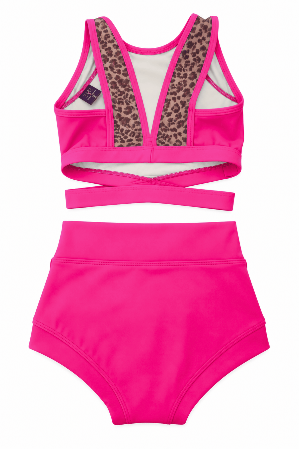 Criss Cross VIP Cheetah Set - Final Sale
