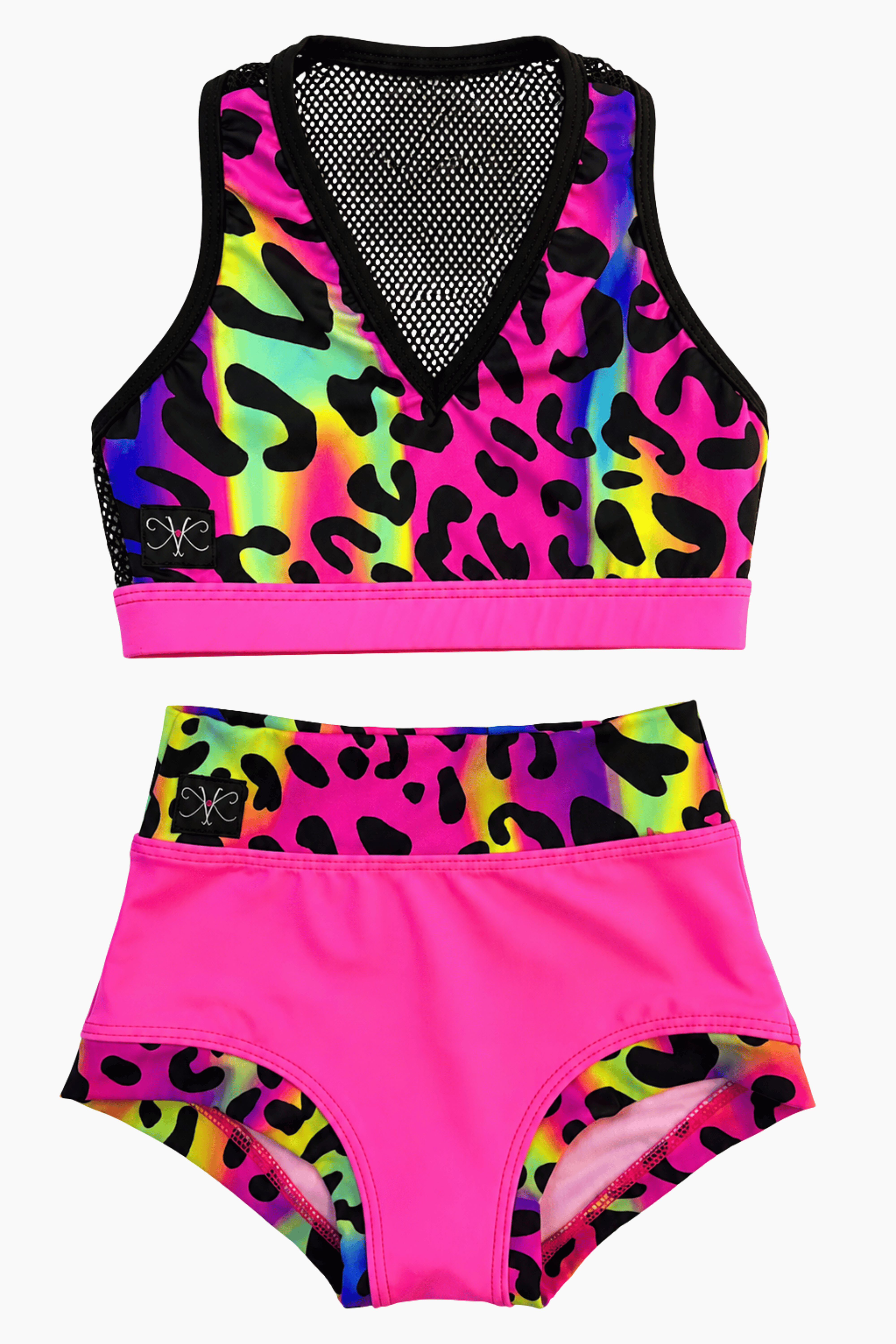 Like A Boss Rainbow Cheetah Set - Final Sale