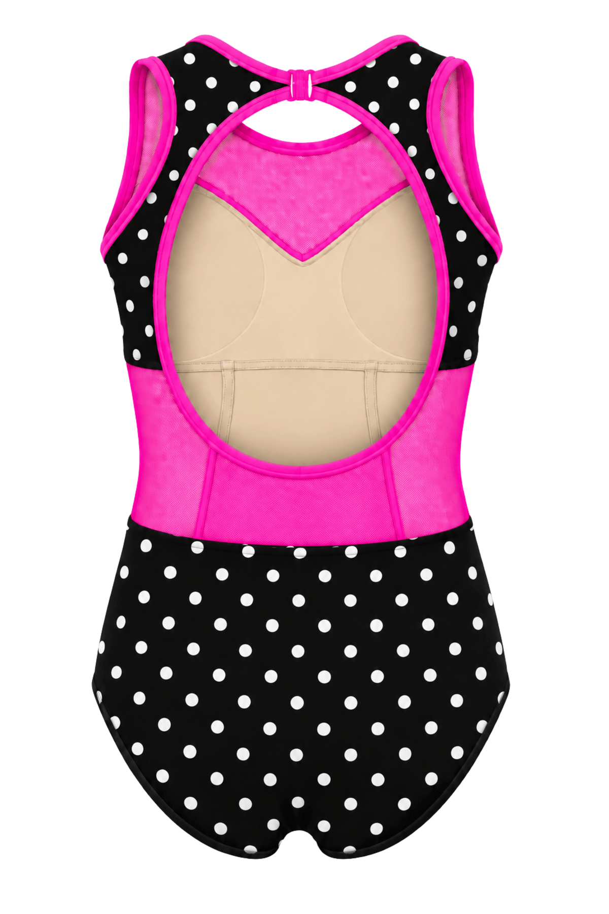 Cut Out The Drama Polkadot Leotard - Final Sale