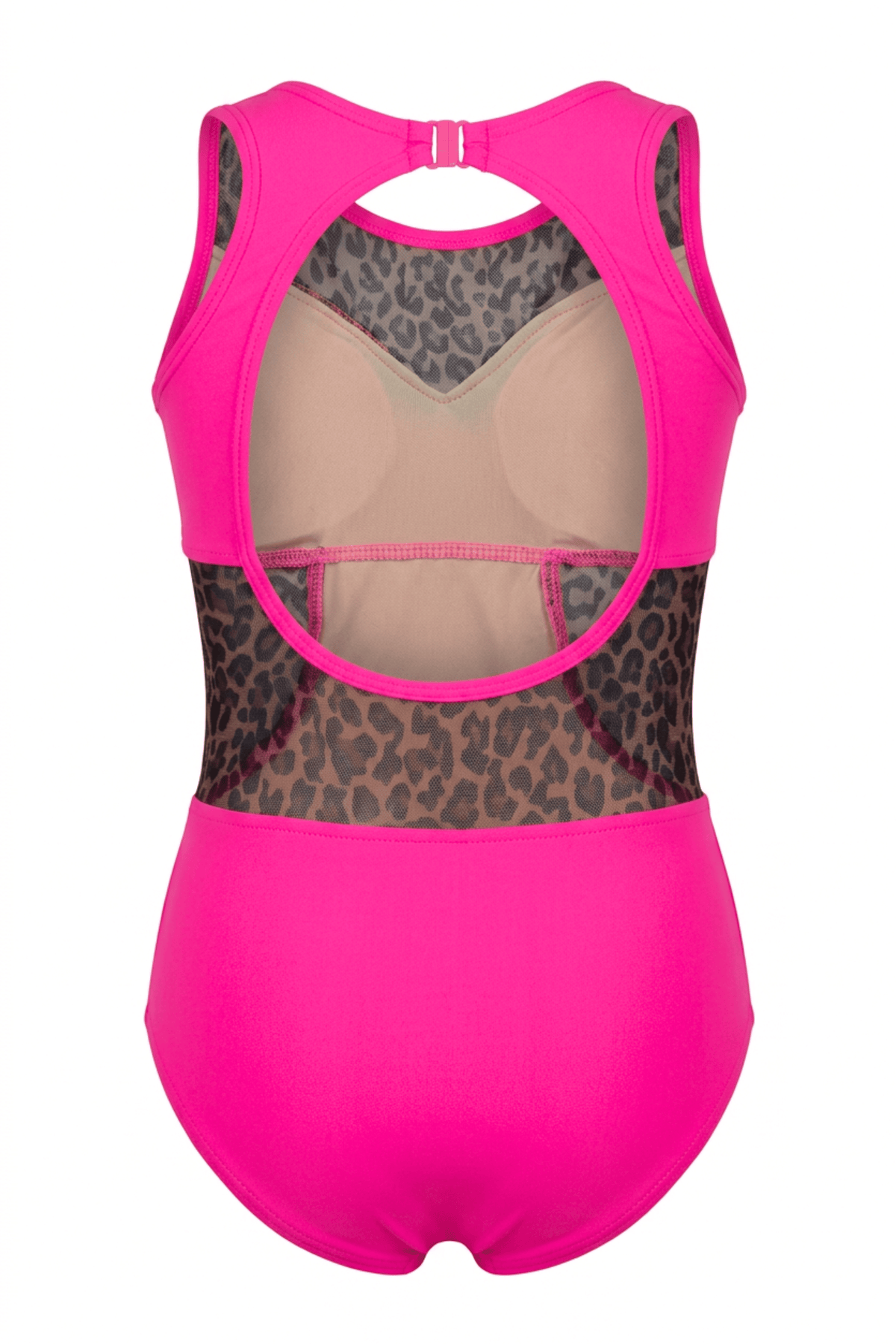Cut Out The Drama Cheetah Leotard - Final Sale