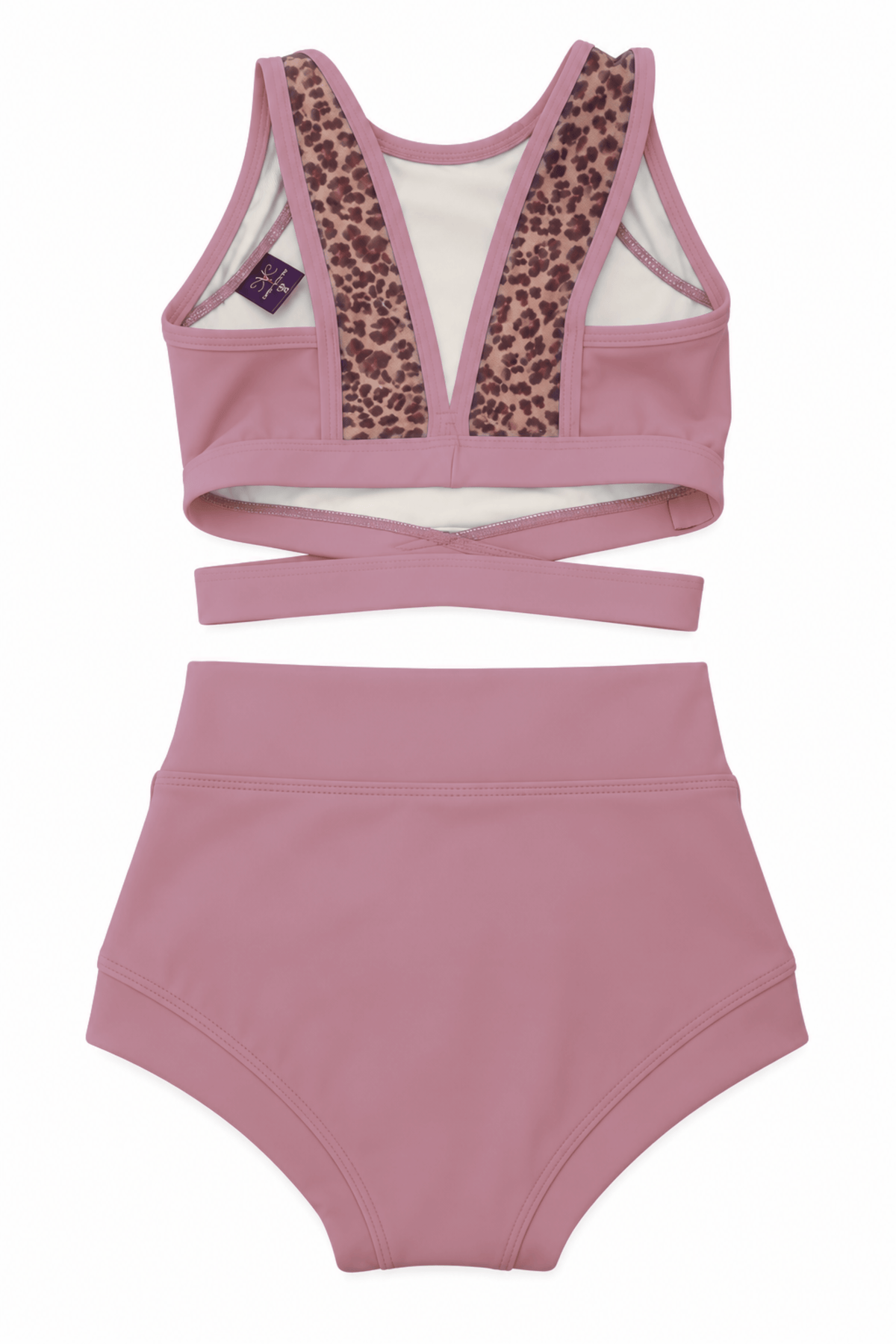 Criss Cross VIP Cheetah Set - Final Sale