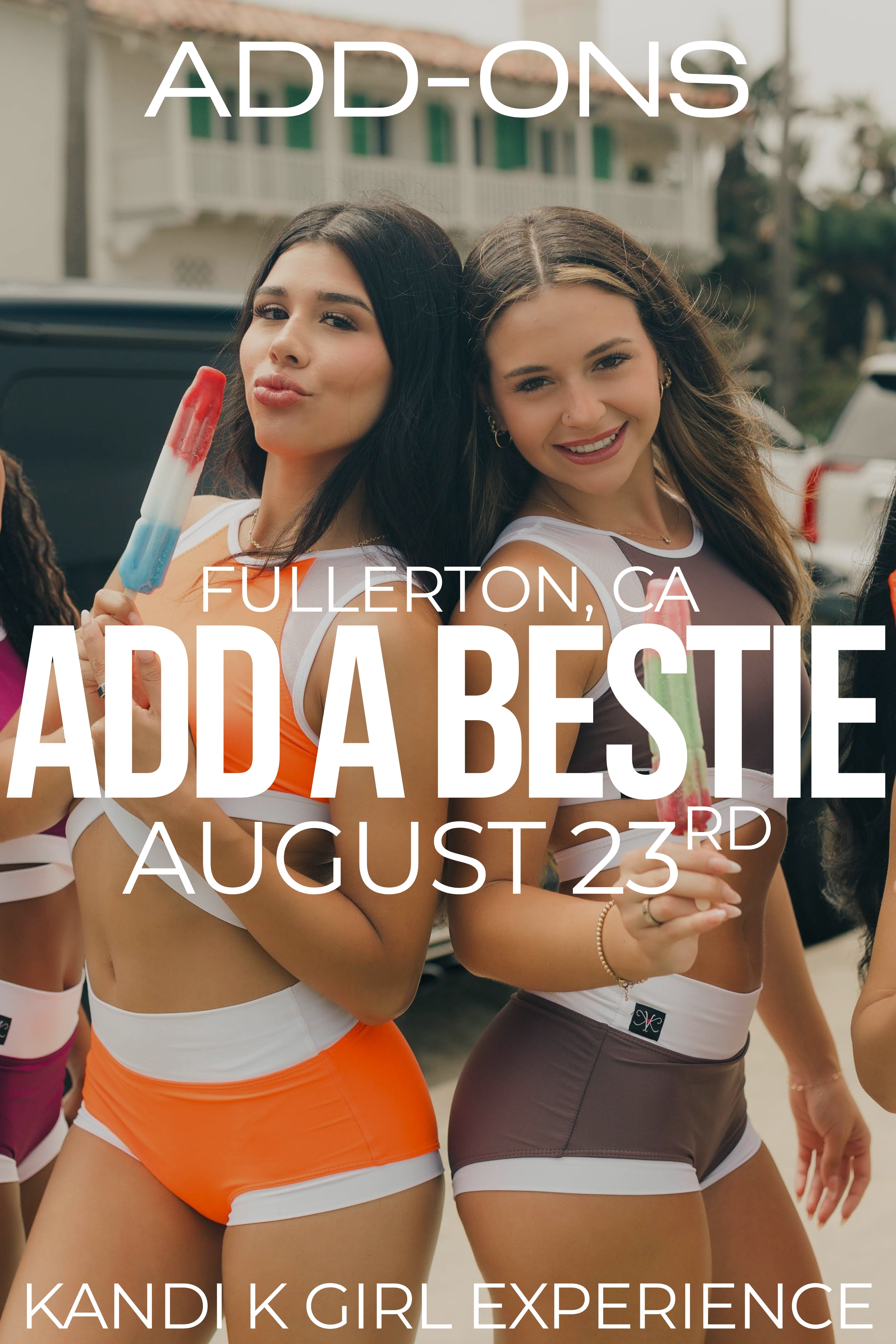 ADD A BESTIE TO YOUR SESSION - AUGUST 23rd - FINAL SALE