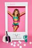 Such A Doll Leotard - Jade/New Raspberry Shine - Ready to Ship