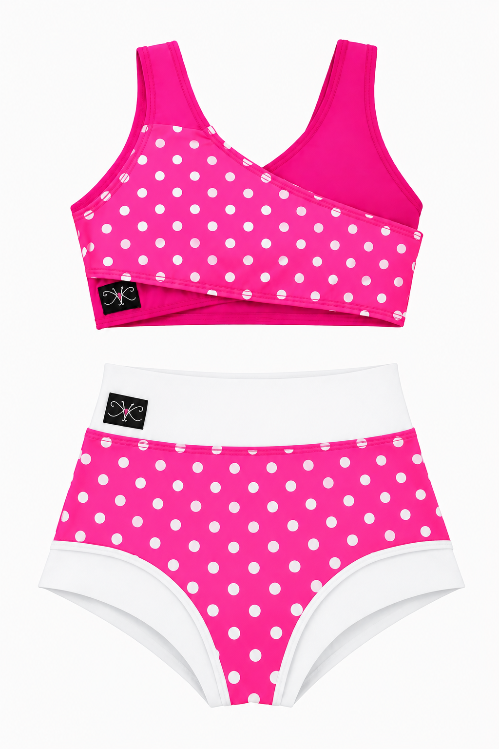 Cross My Heart Set Polkadot - Final Sale