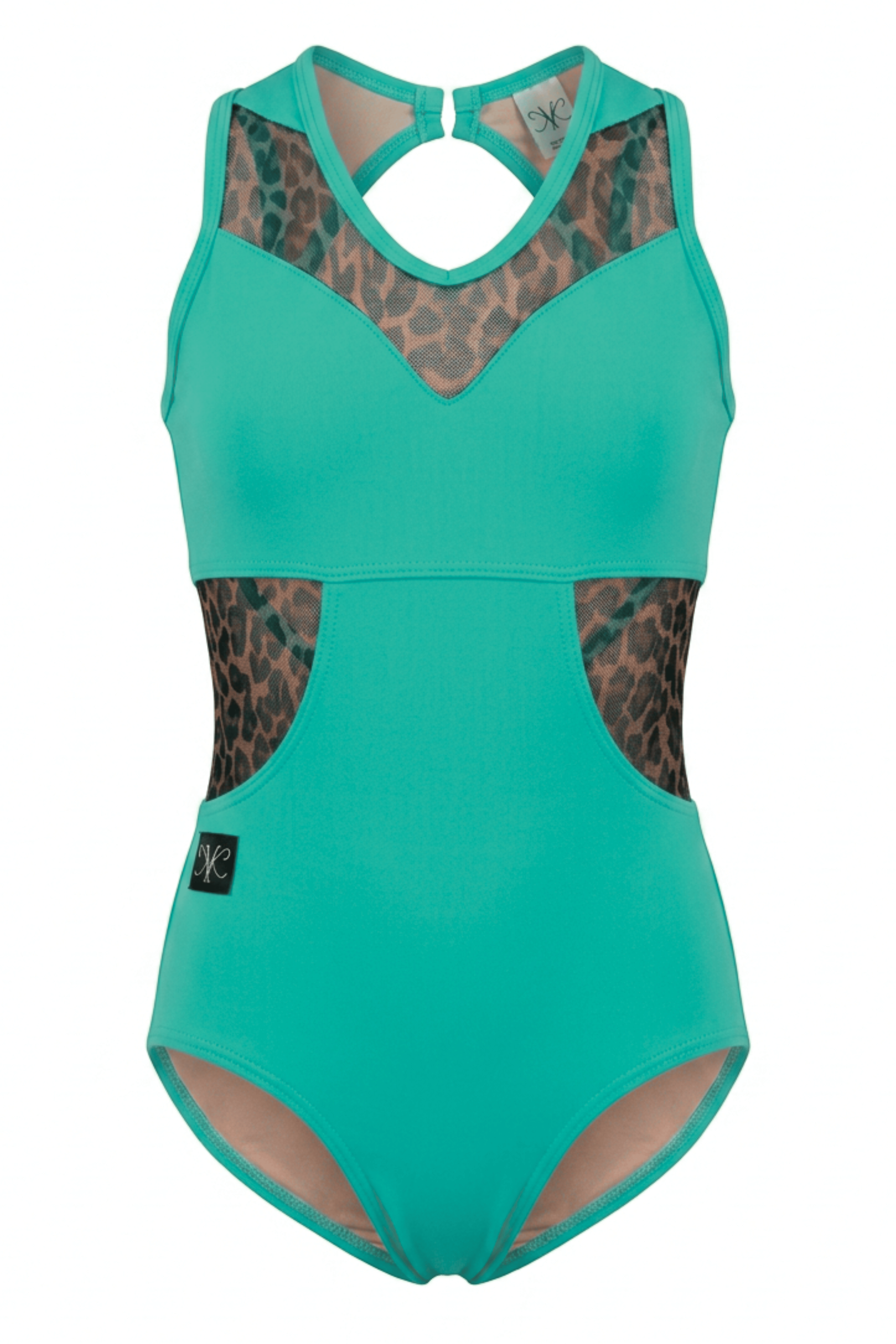 Cut Out The Drama Cheetah Leotard - Final Sale