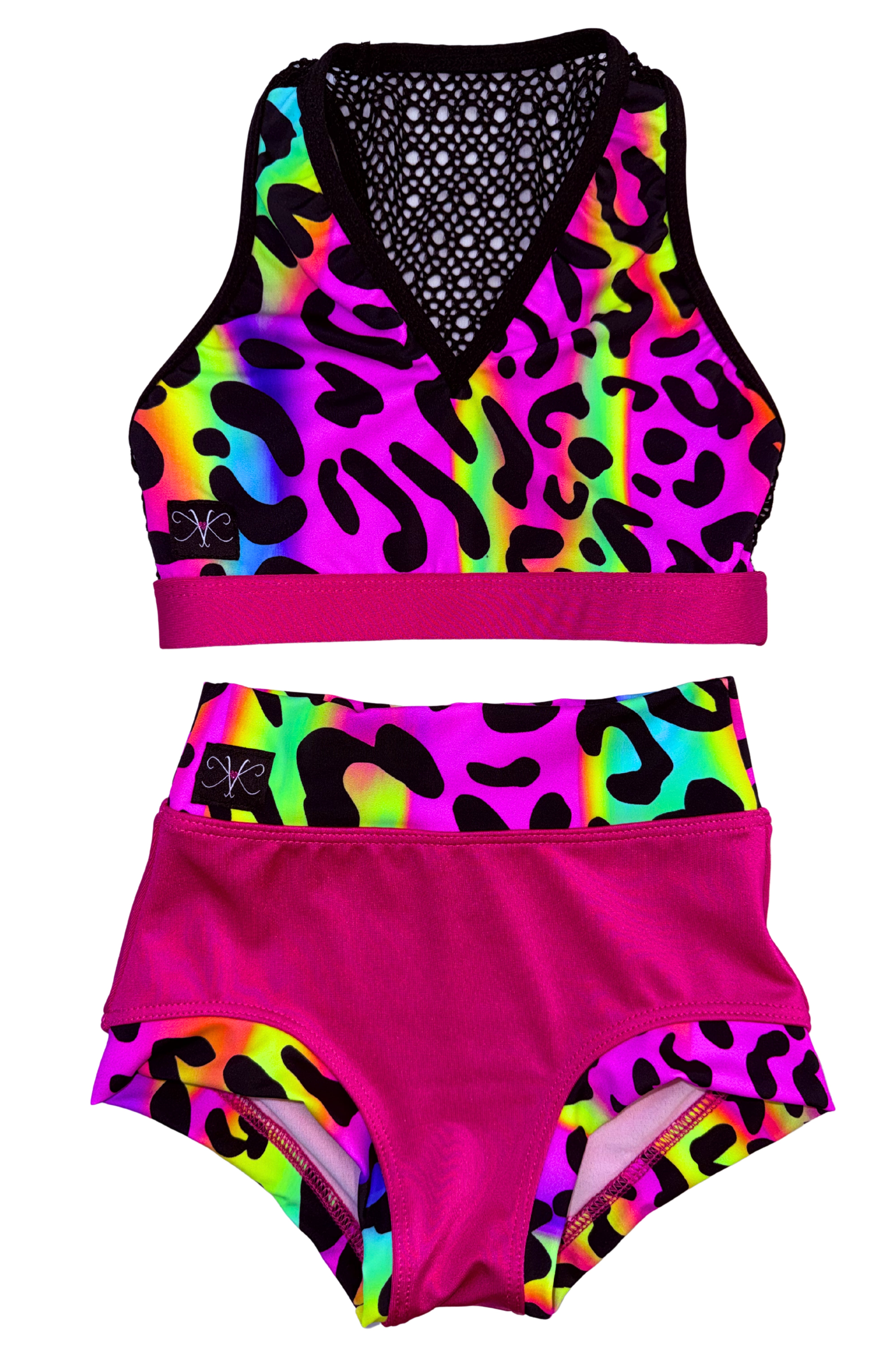 Like A Boss Rainbow Cheetah Set - Final Sale