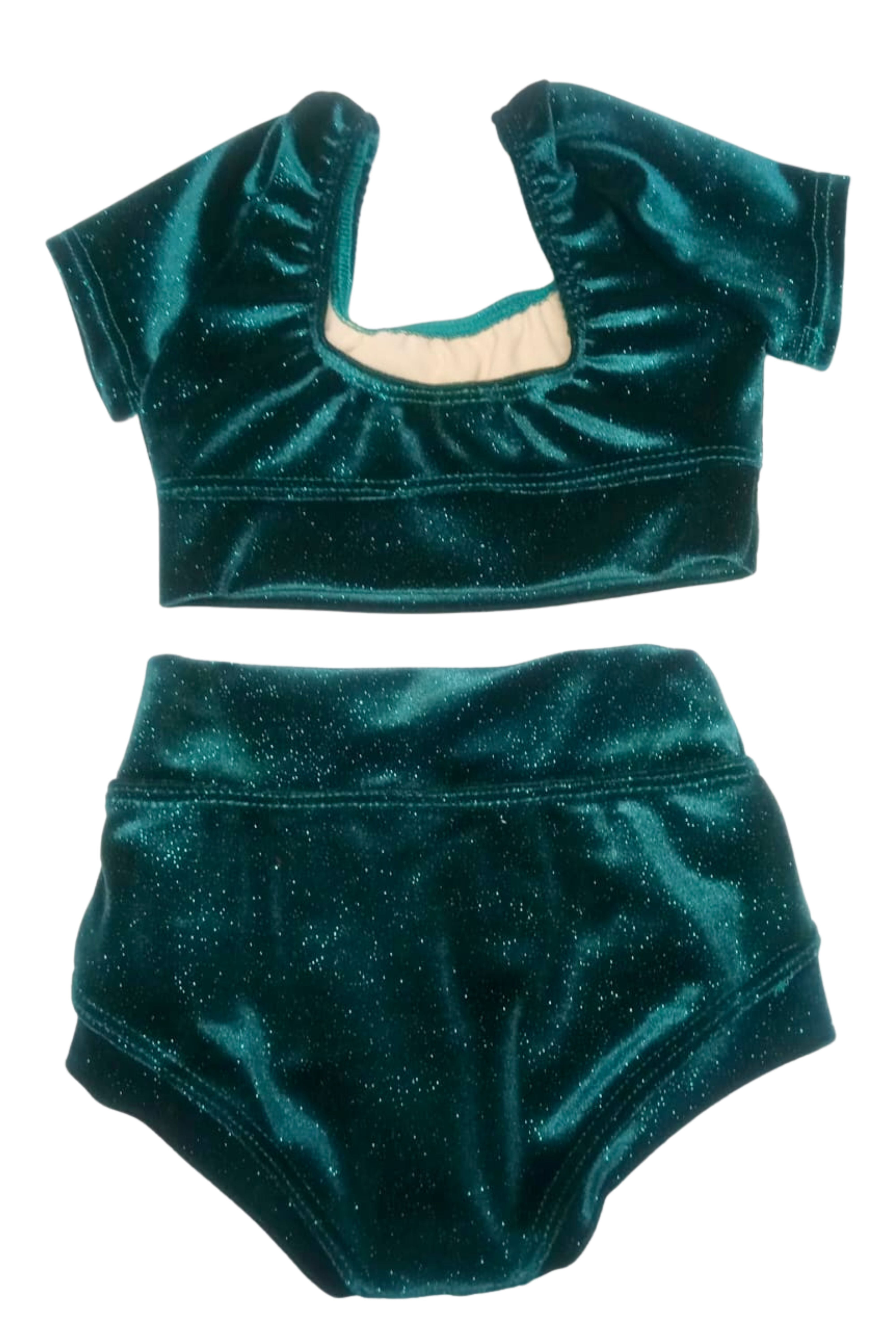 Simple But Cute Set (Exclusive Glitter Velvet) - Ready To Ship - Final Sale