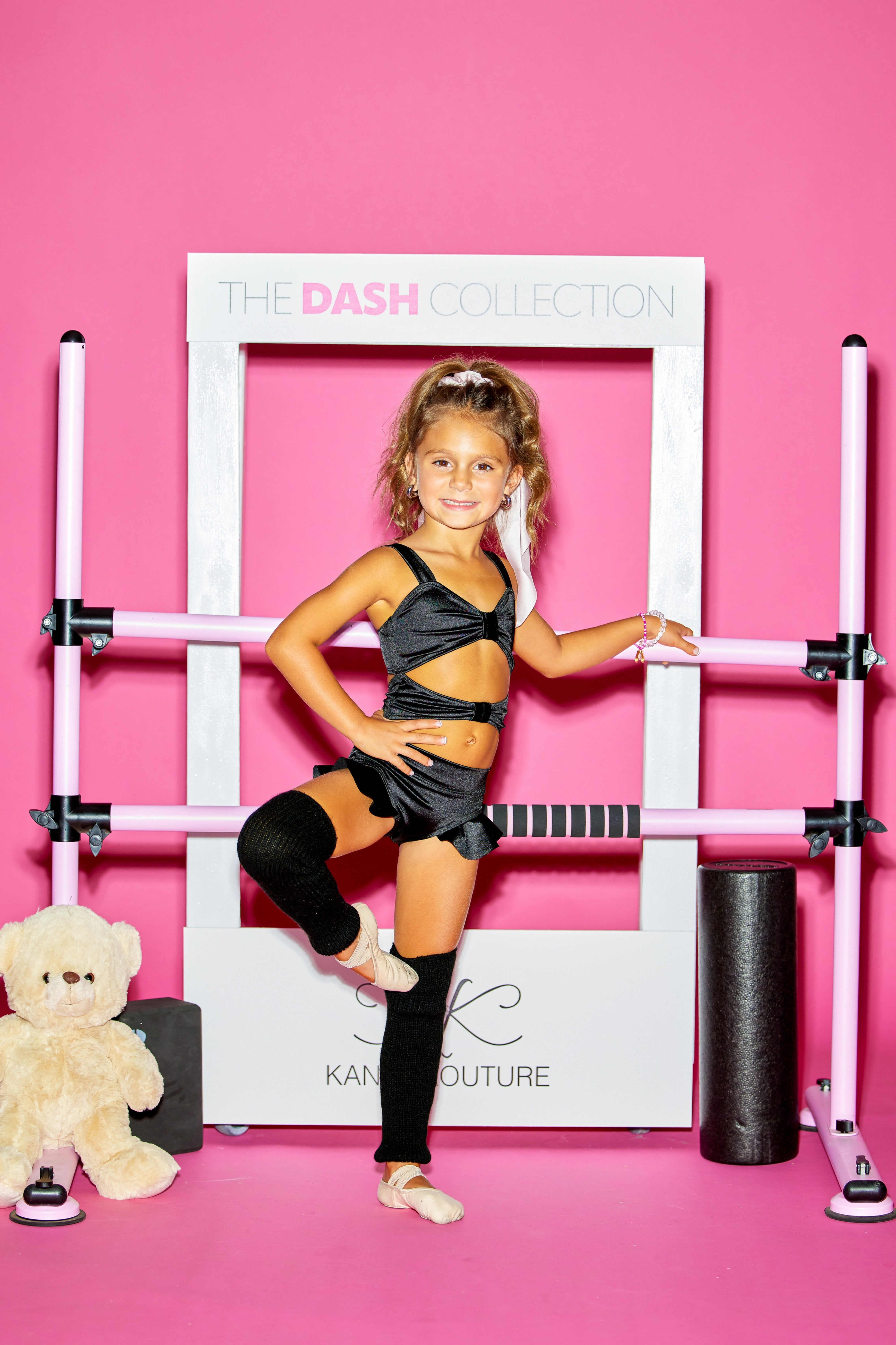 Such A Doll Leotard - Black Shine - Ready to Ship