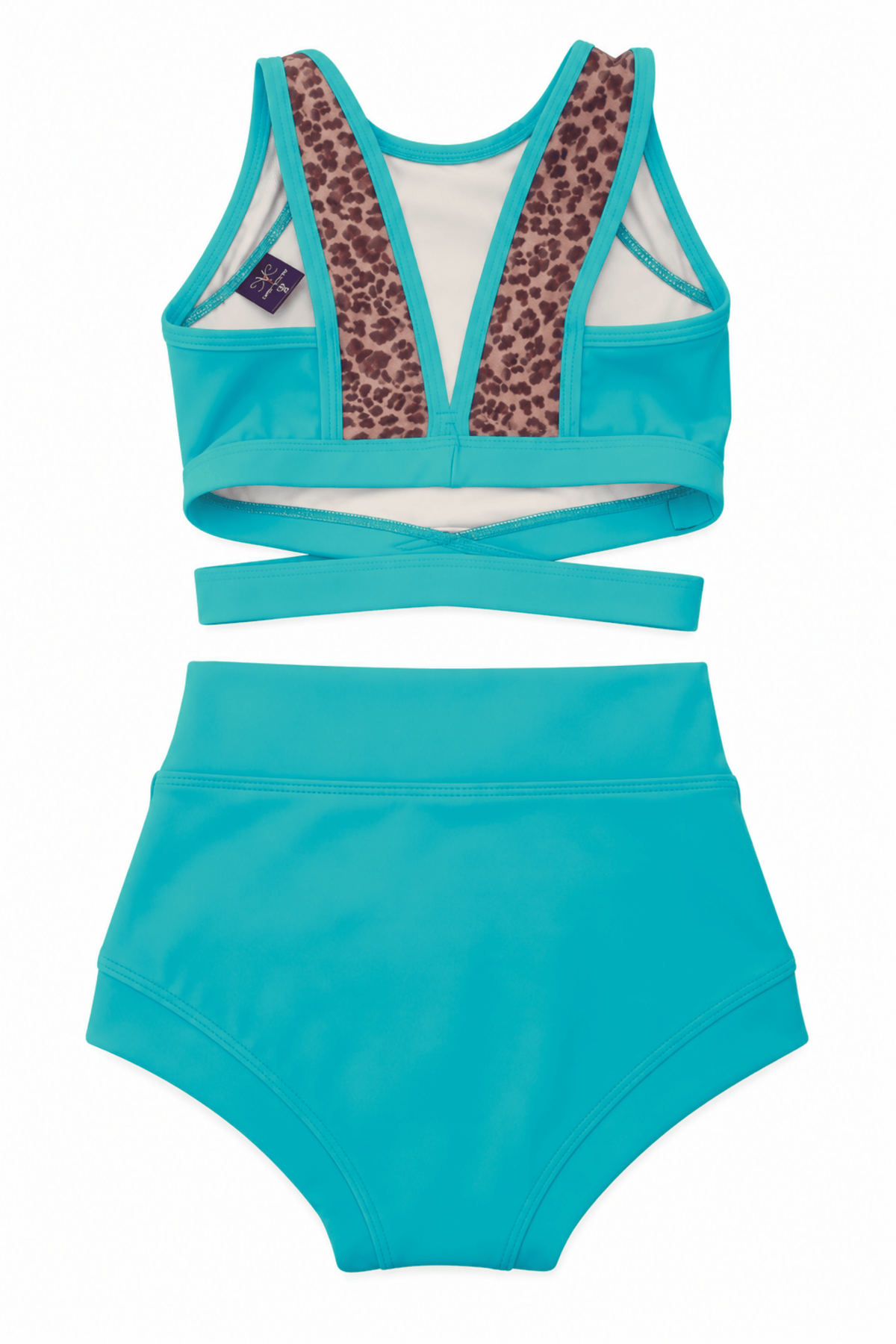 Criss Cross VIP Cheetah Set - Final Sale