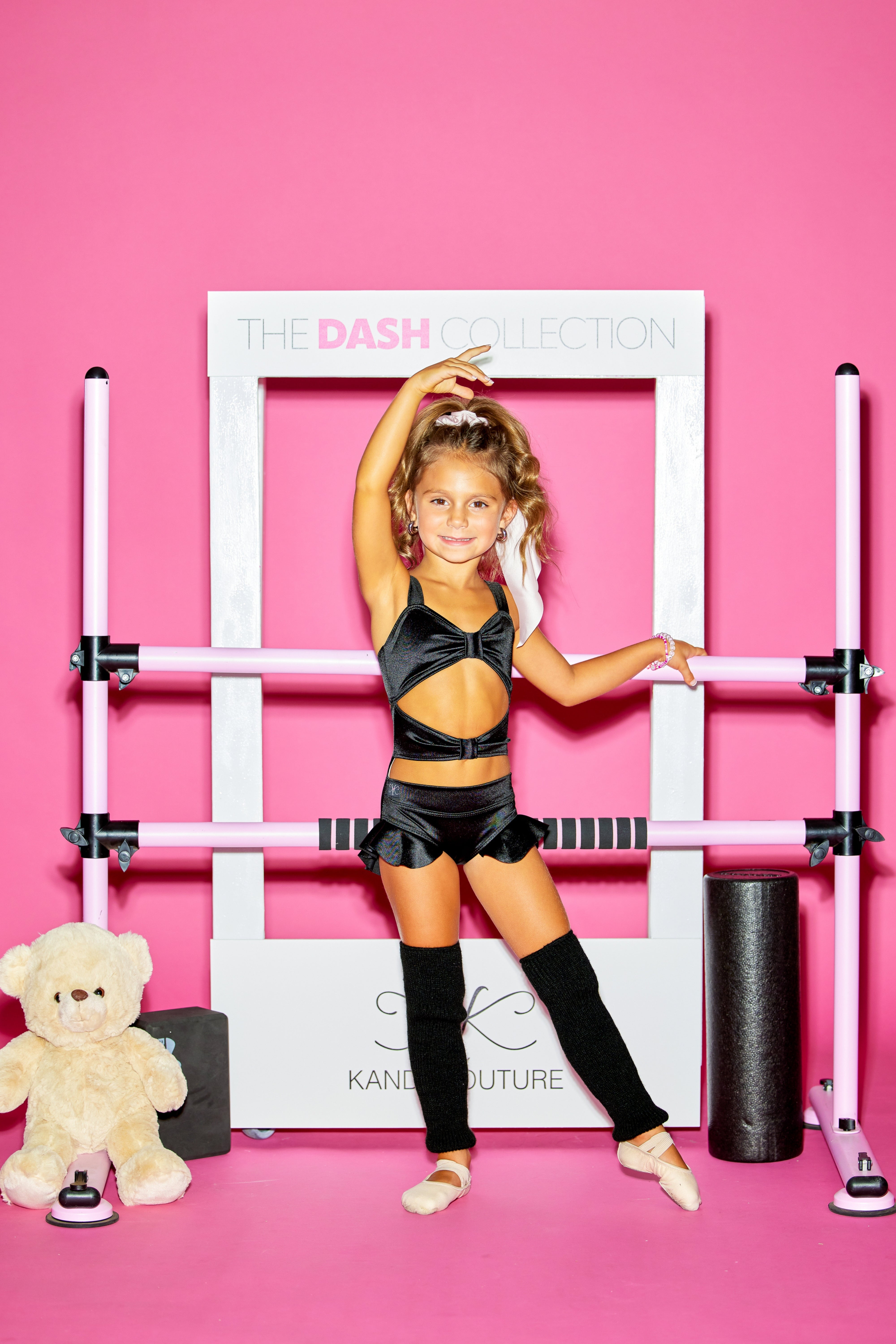 Such A Doll Leotard - Black Shine - Ready to Ship