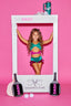 Such A Doll Leotard - Jade/New Raspberry Shine - Ready to Ship