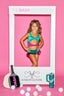 Such A Doll Leotard - Jade/New Raspberry Shine - Ready to Ship