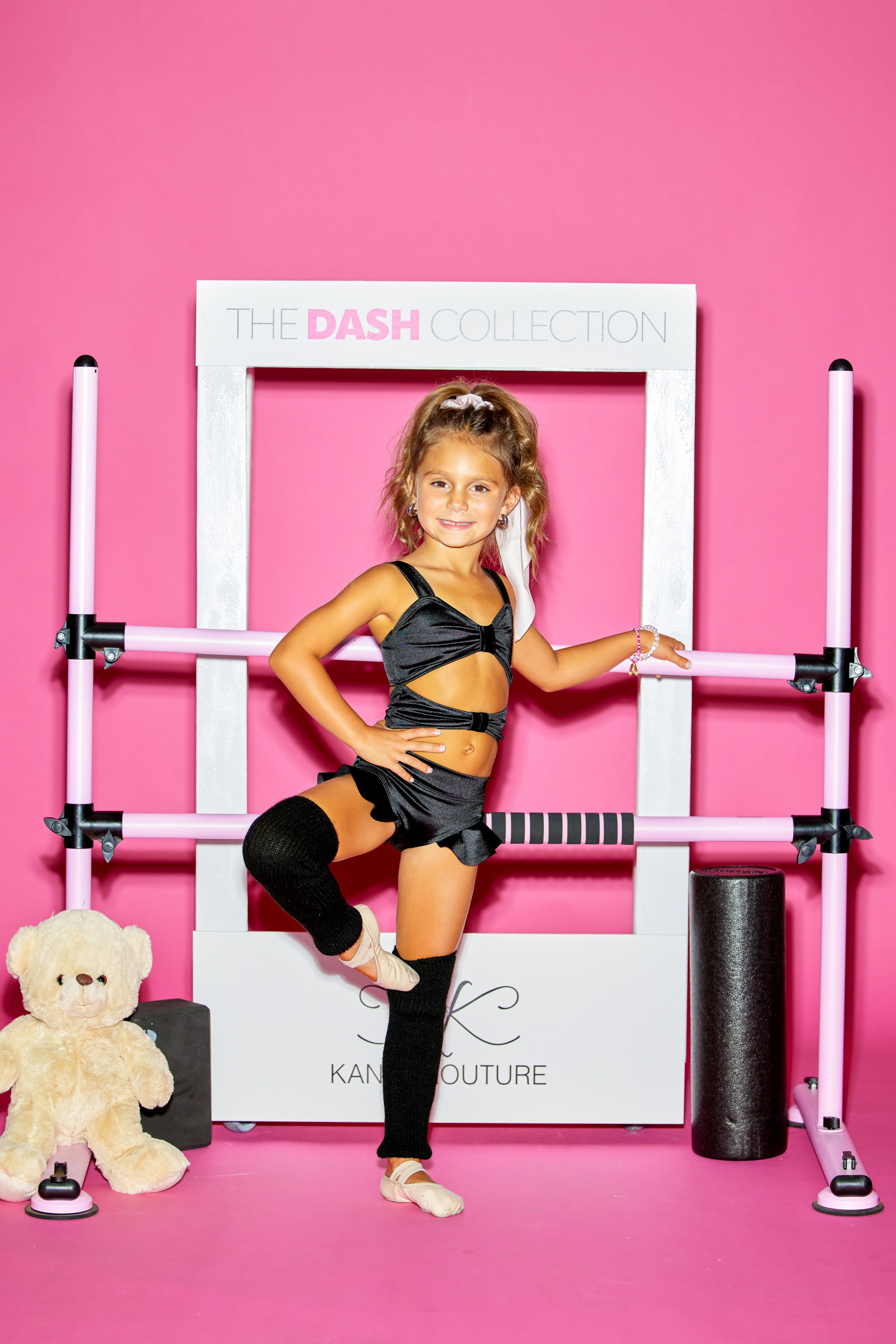 Such A Doll Leotard - Black Shine - Ready to Ship