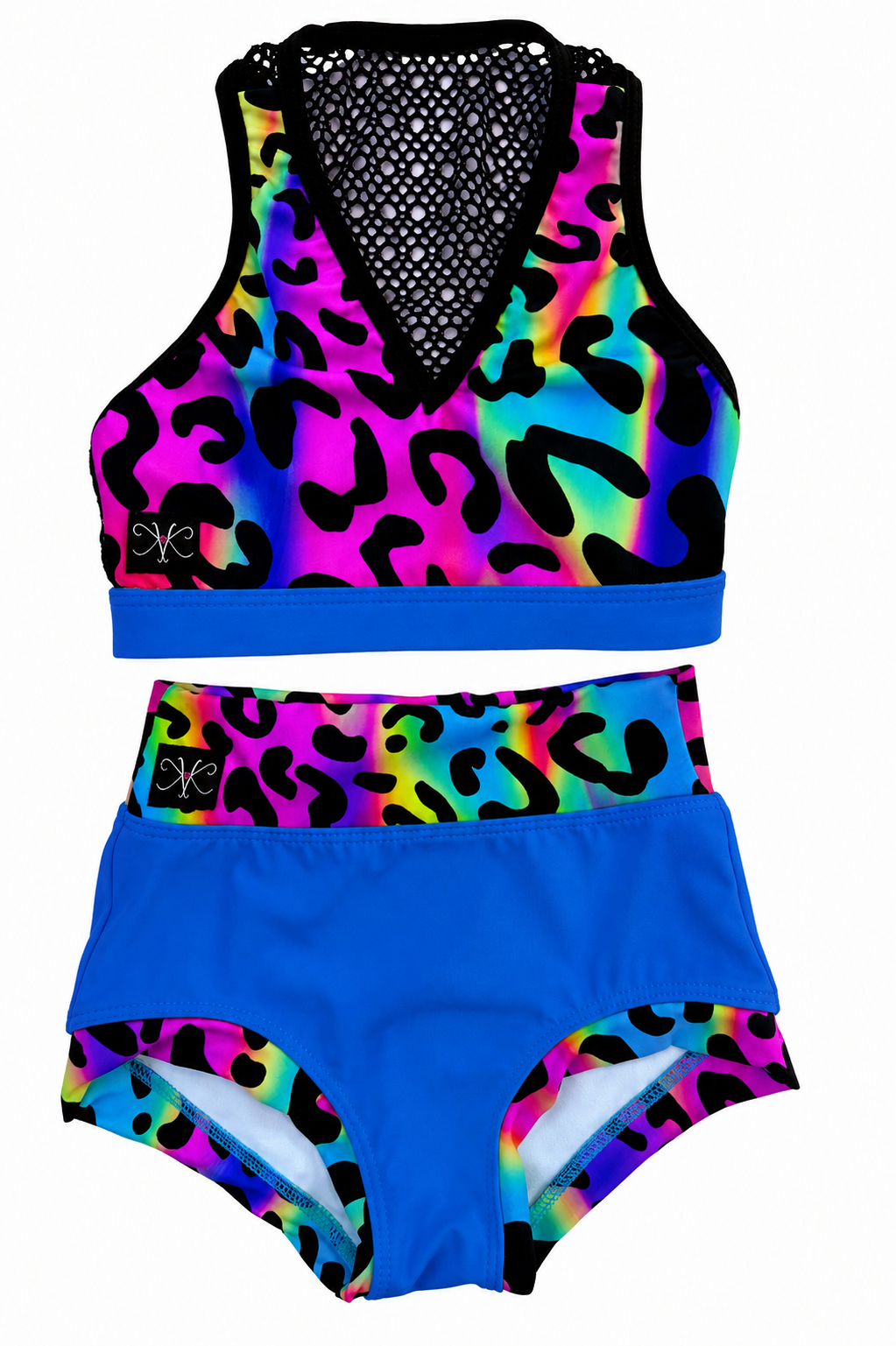 Like A Boss Rainbow Cheetah Set - Final Sale