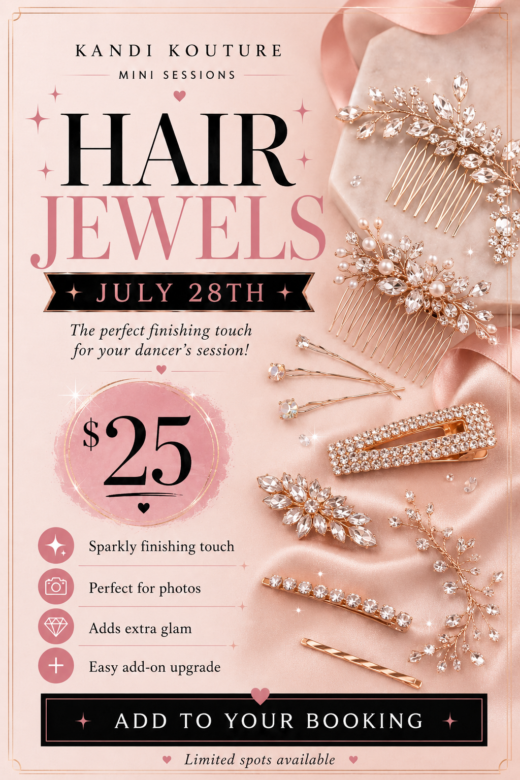 HAIR JEWELS - JULY 28TH