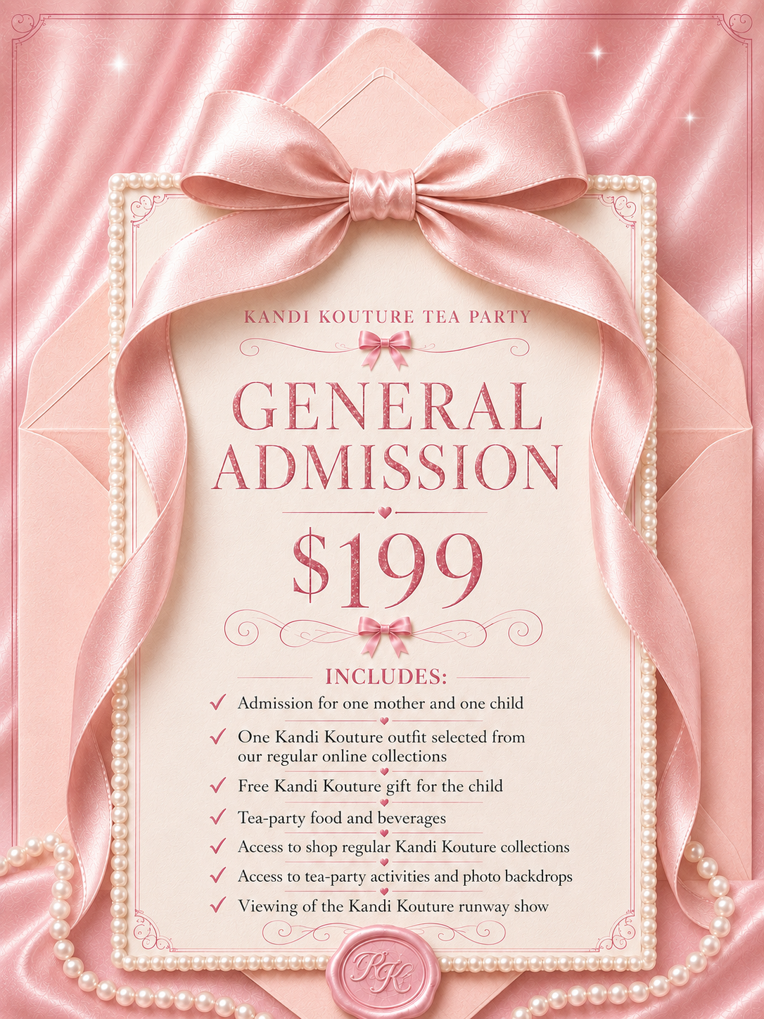 General Admission - The Tea Party - Final Sale