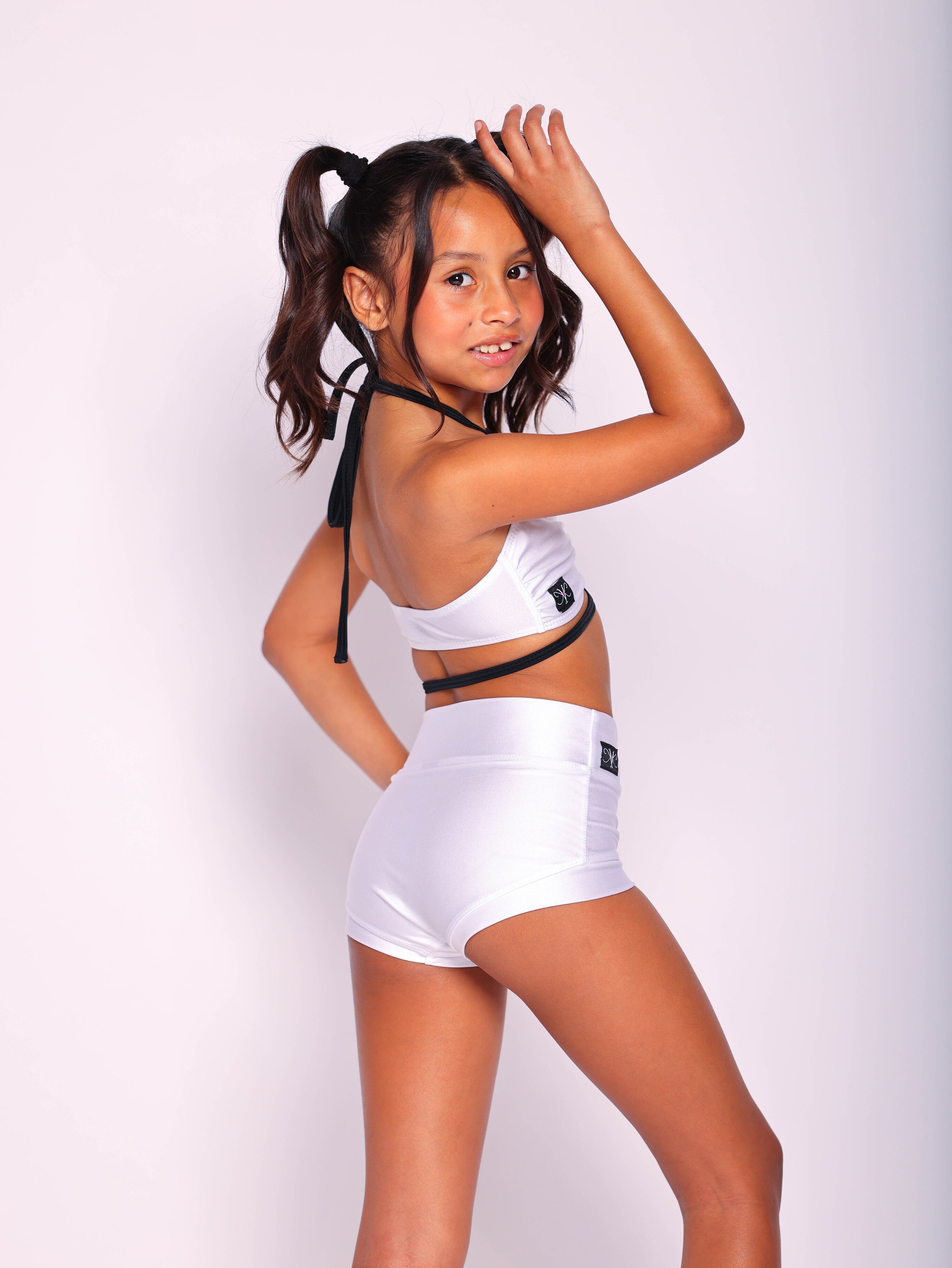 The Weekend VIP Brief - White Shiny - Ready To Ship