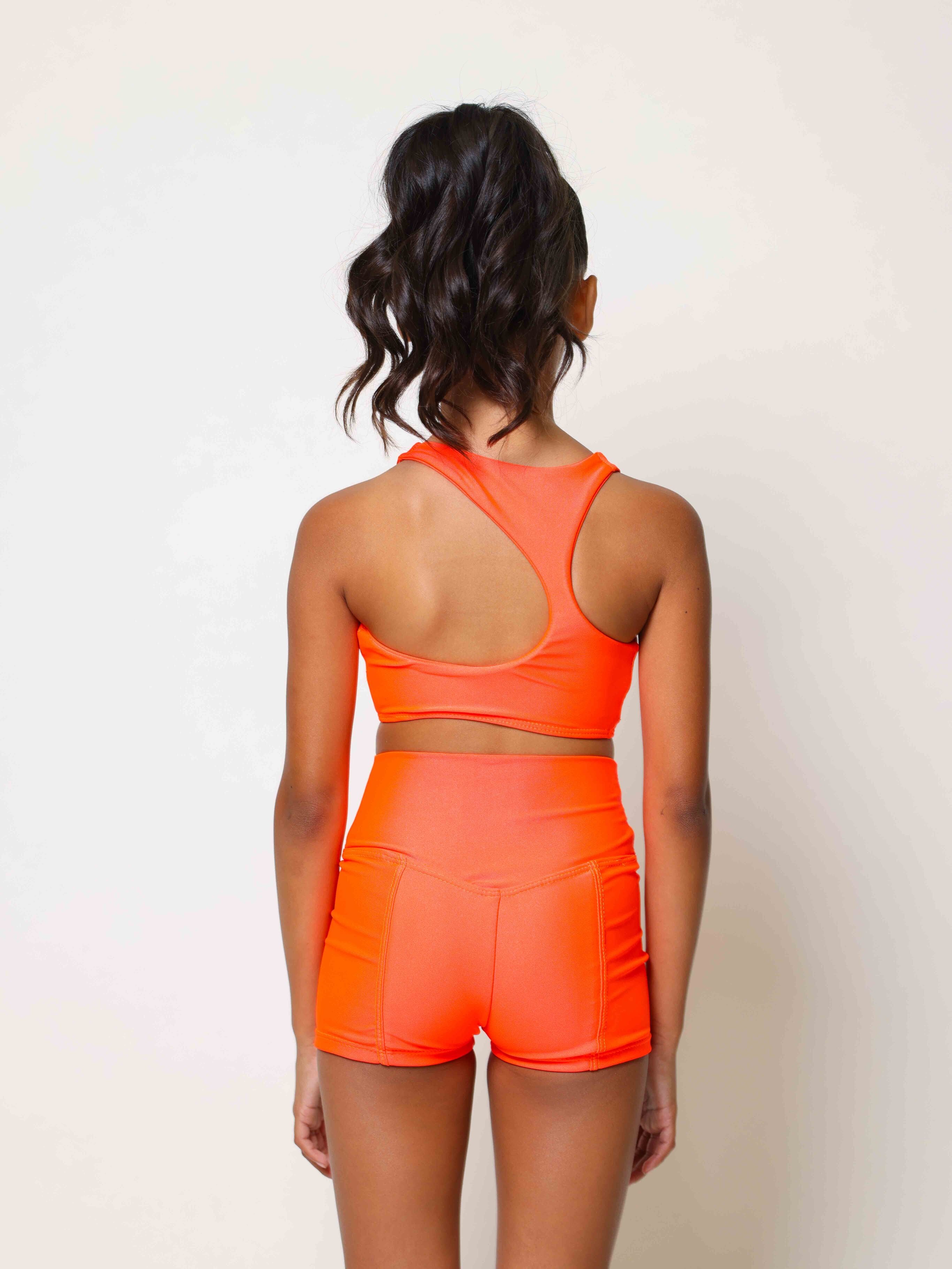 Girls Trip Crop Top - Summer Coral