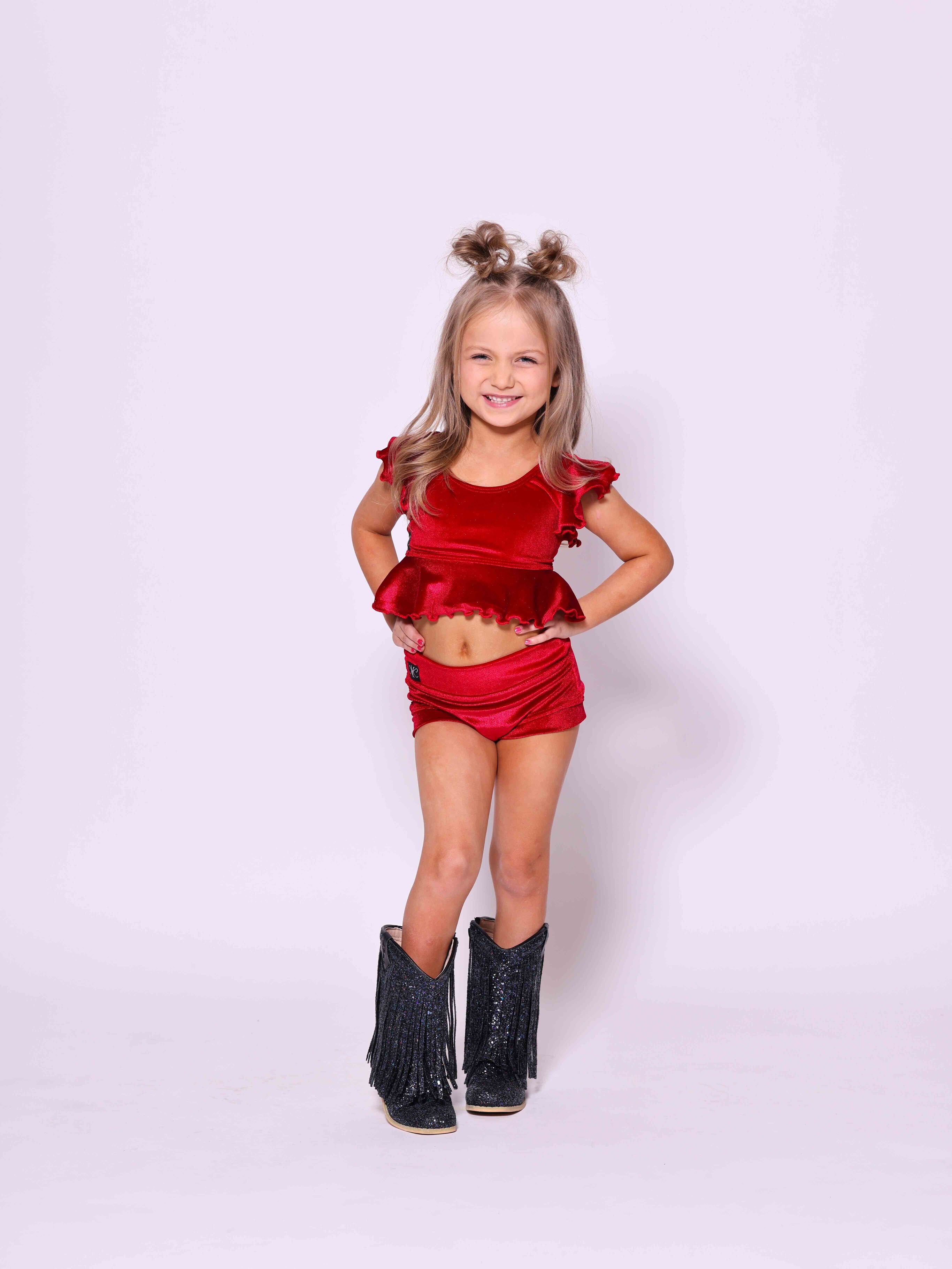 All Dolled Up VIP Brief - Red Velvet - Ready To Ship