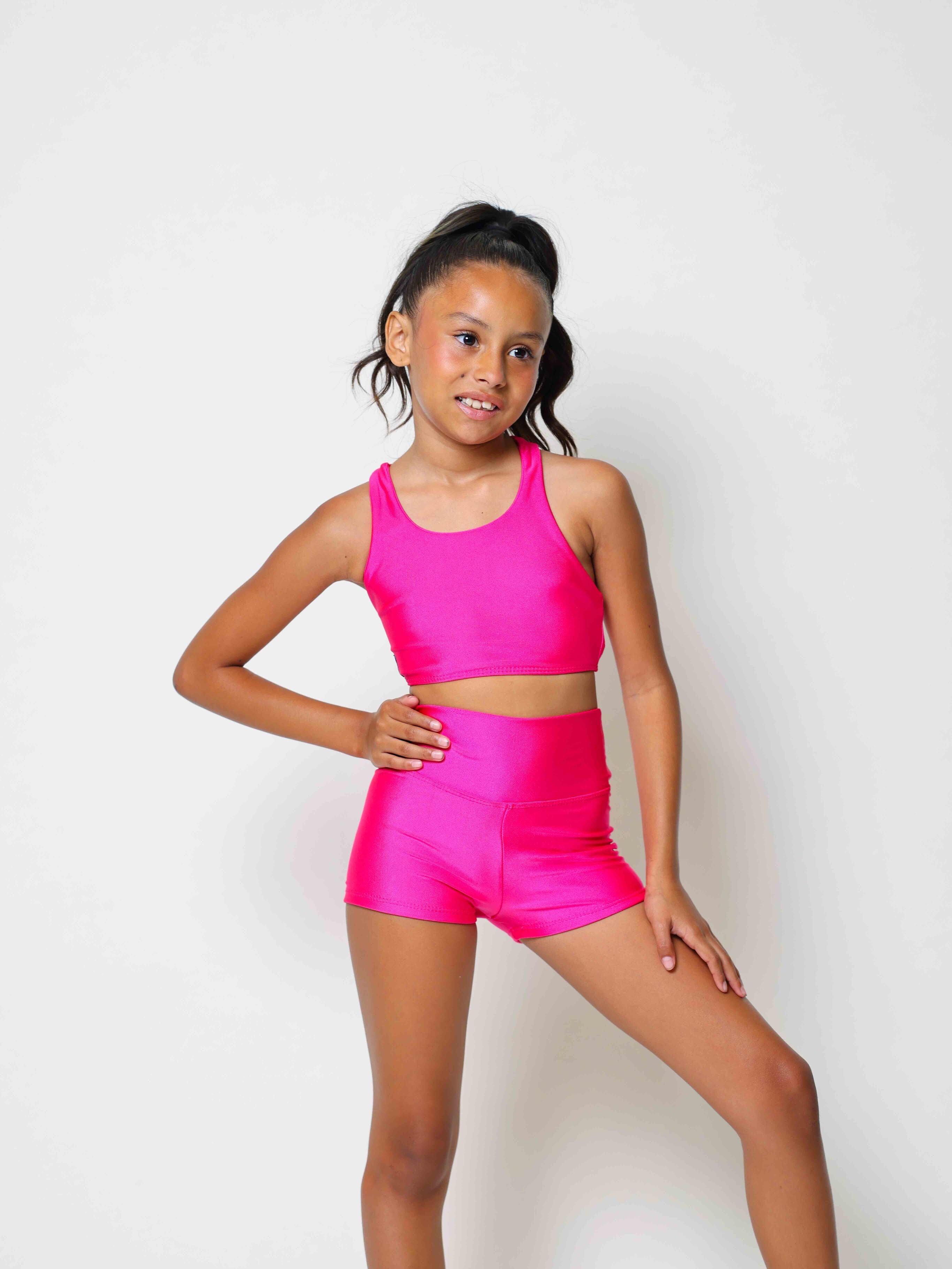 Girls Trip Short - Fuchsia Shiny