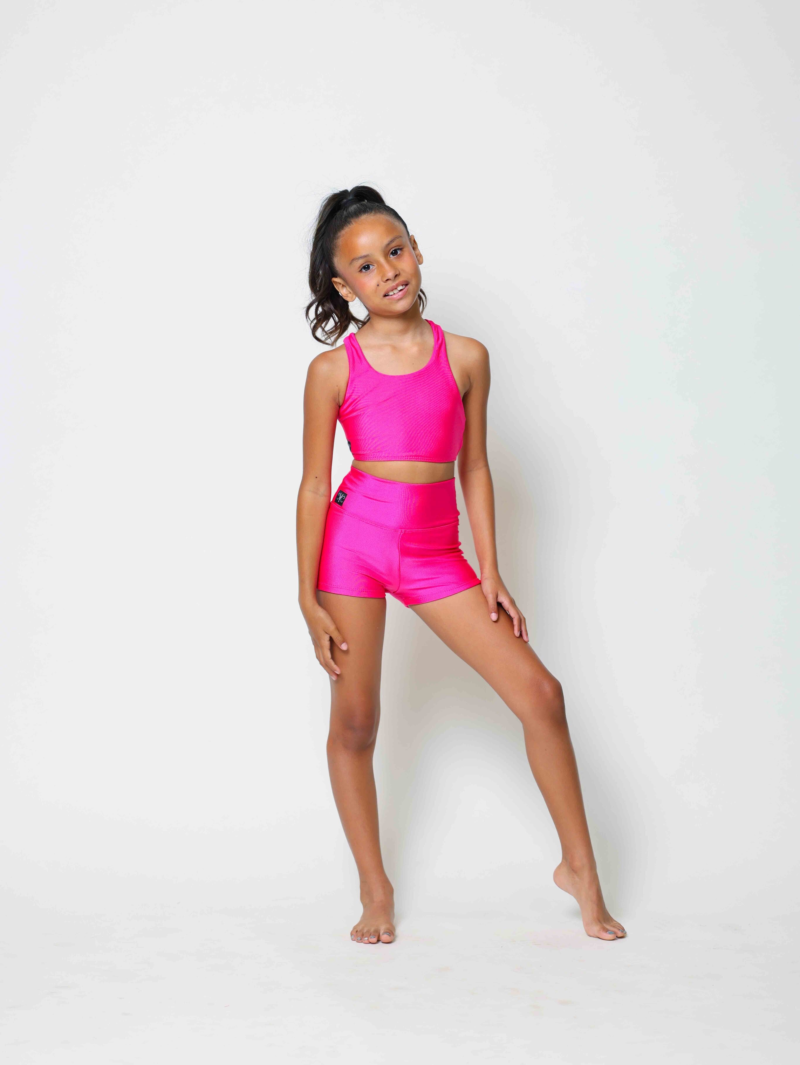 Girls Trip Short - Fuchsia Shiny