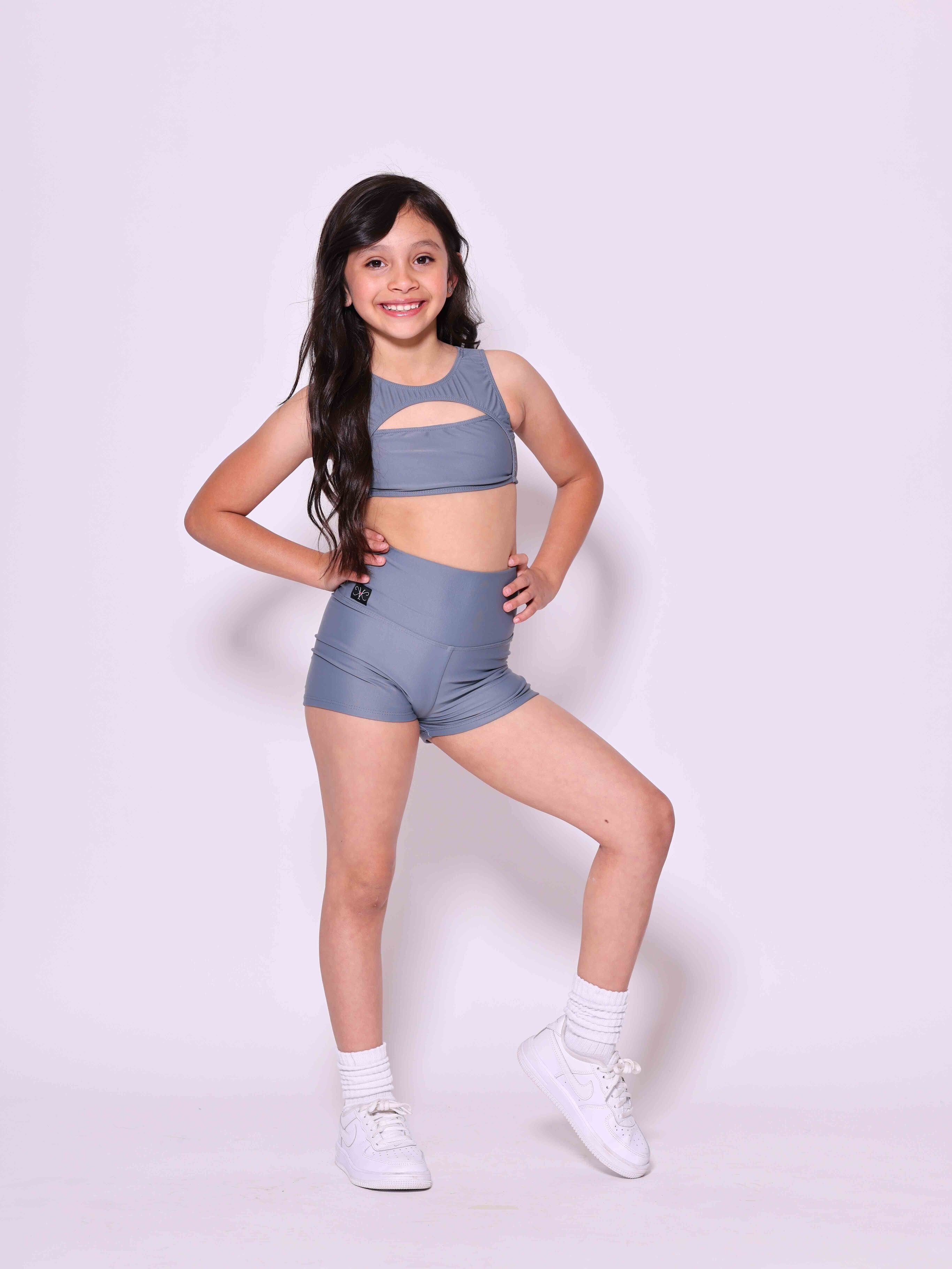 Anikka Short - Gray - Ready To Ship