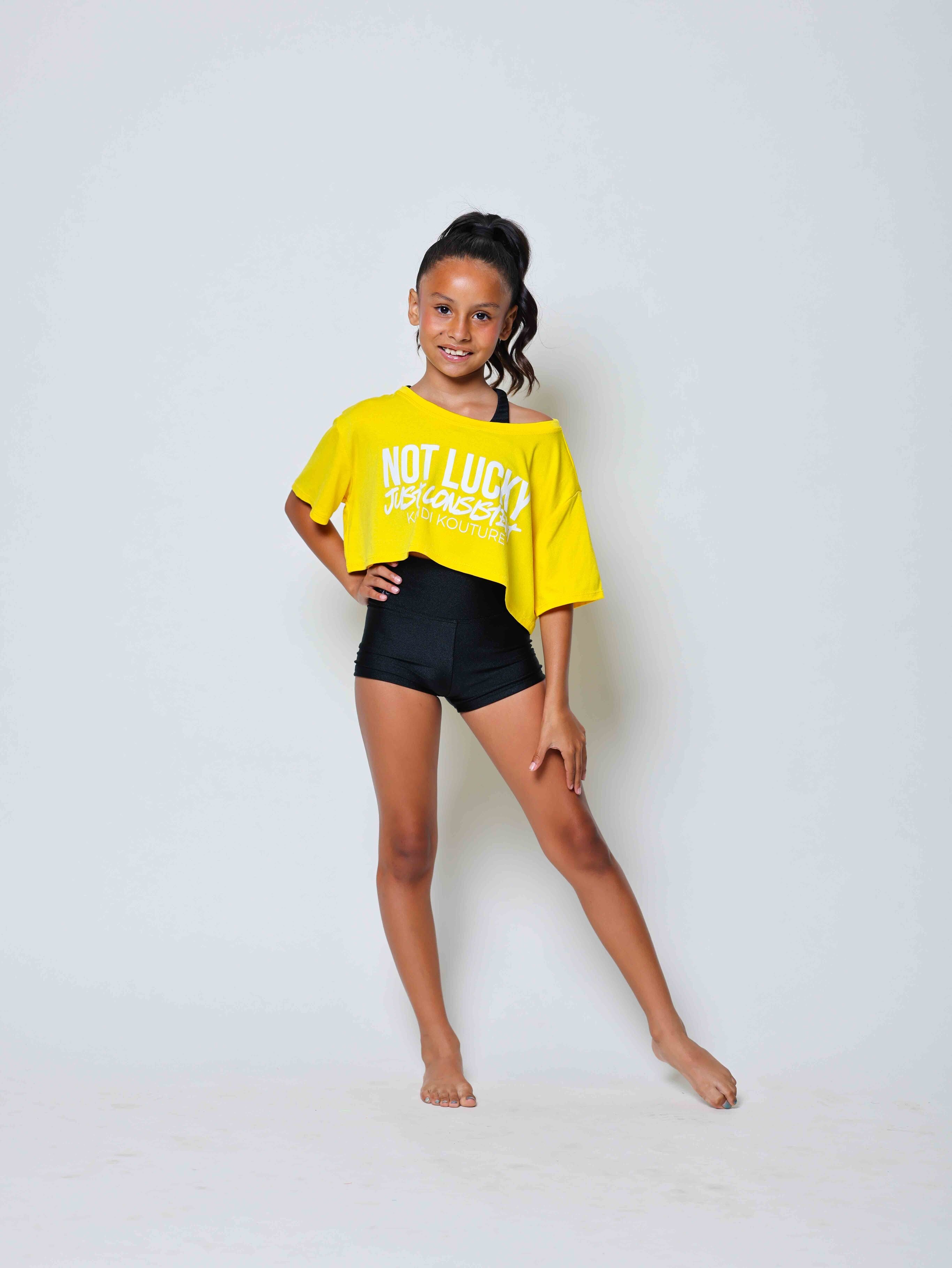 The Perfect Cropped Tee - Sunshine
