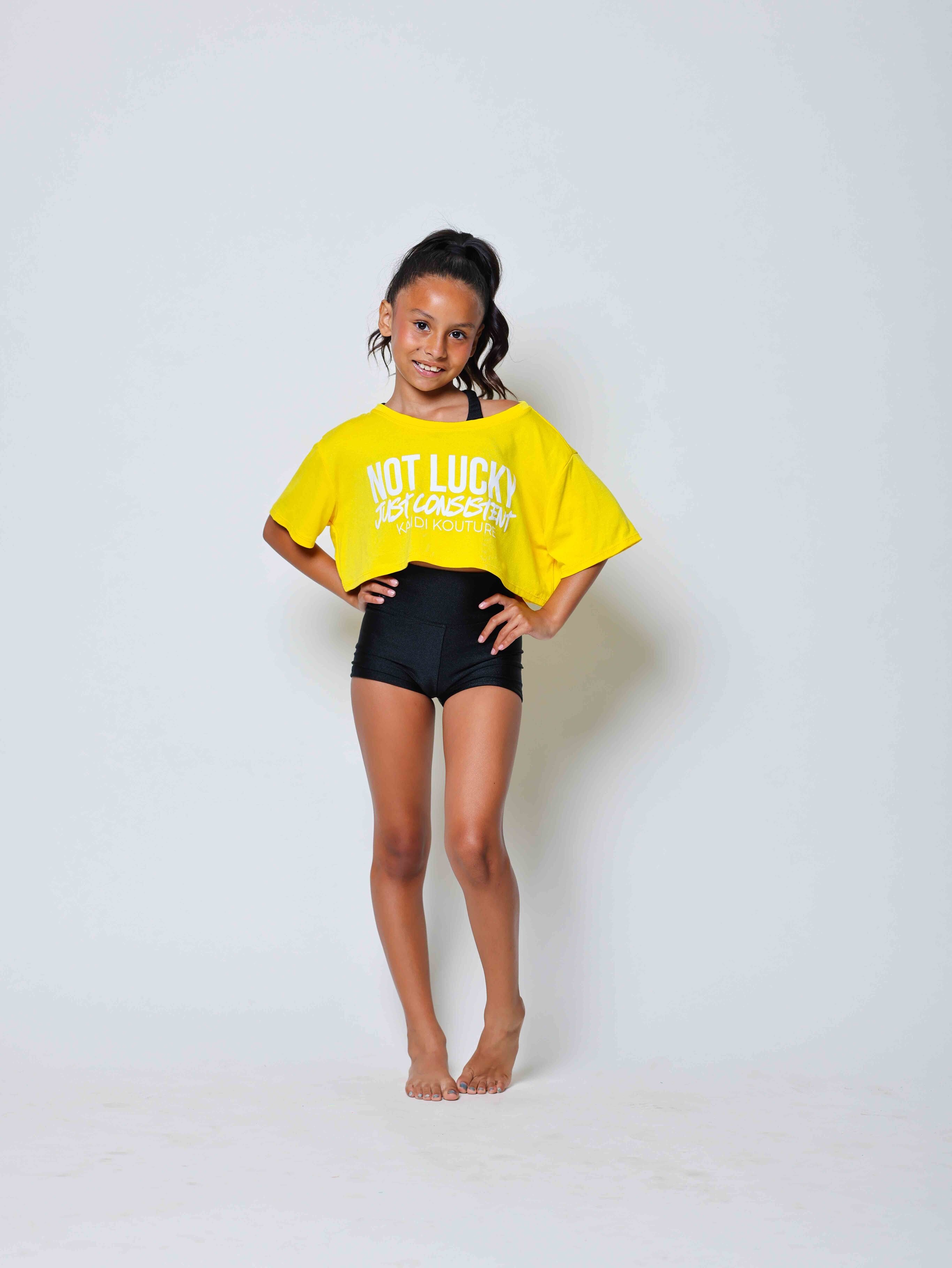 The Perfect Cropped Tee - Sunshine