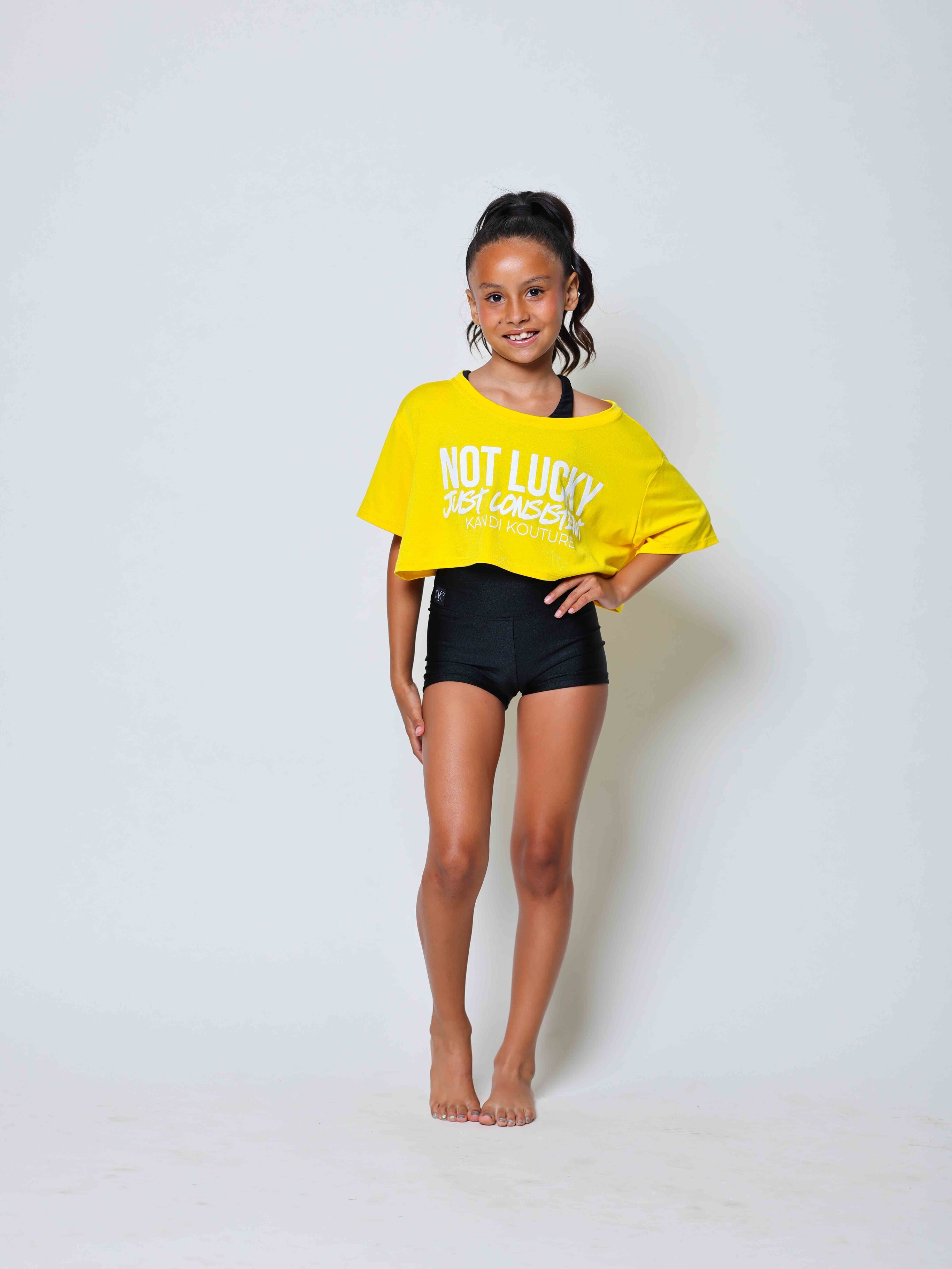 The Perfect Cropped Tee - Sunshine