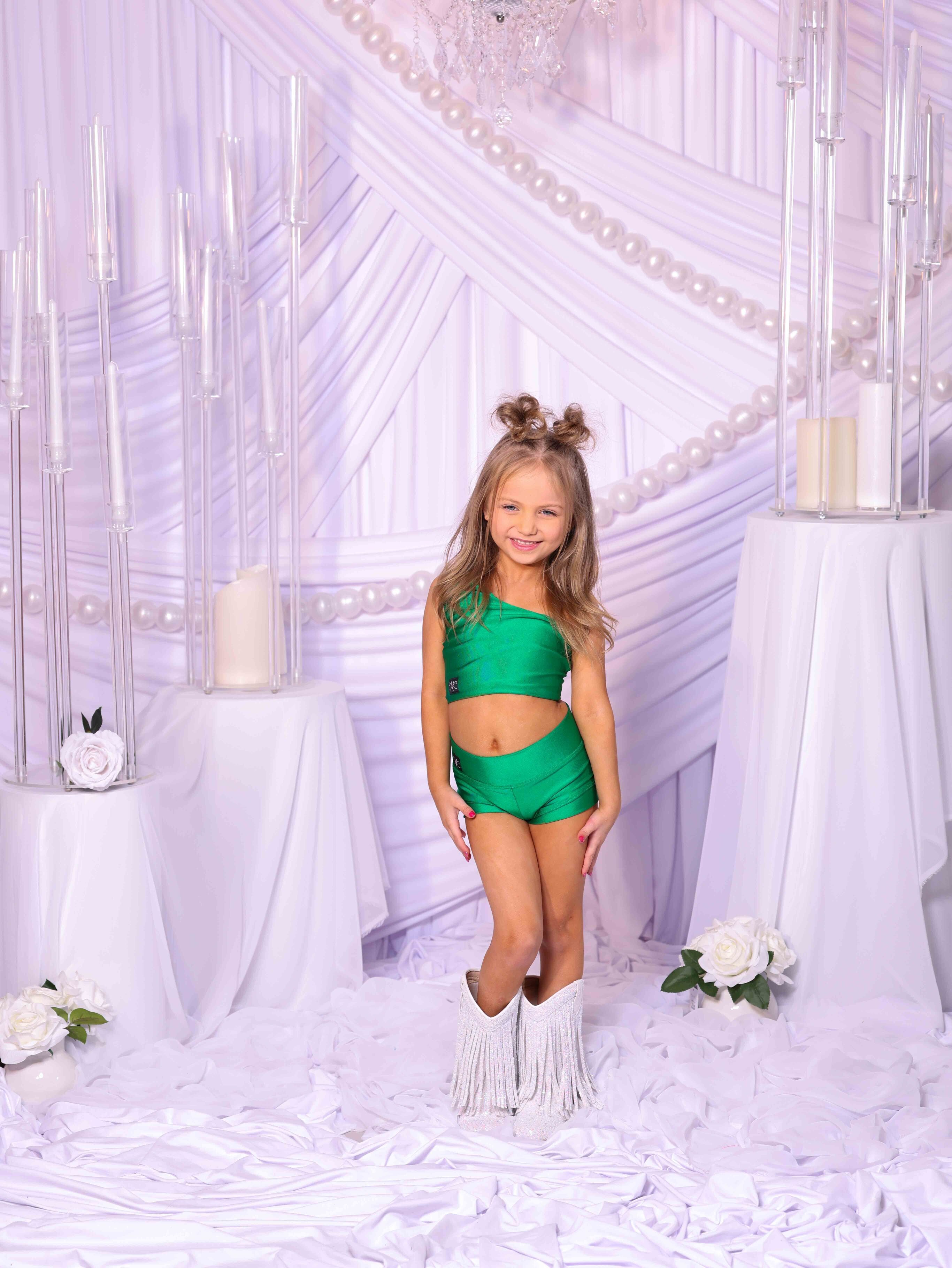 My Time Celebrity Short - Emerald - Ready To Ship