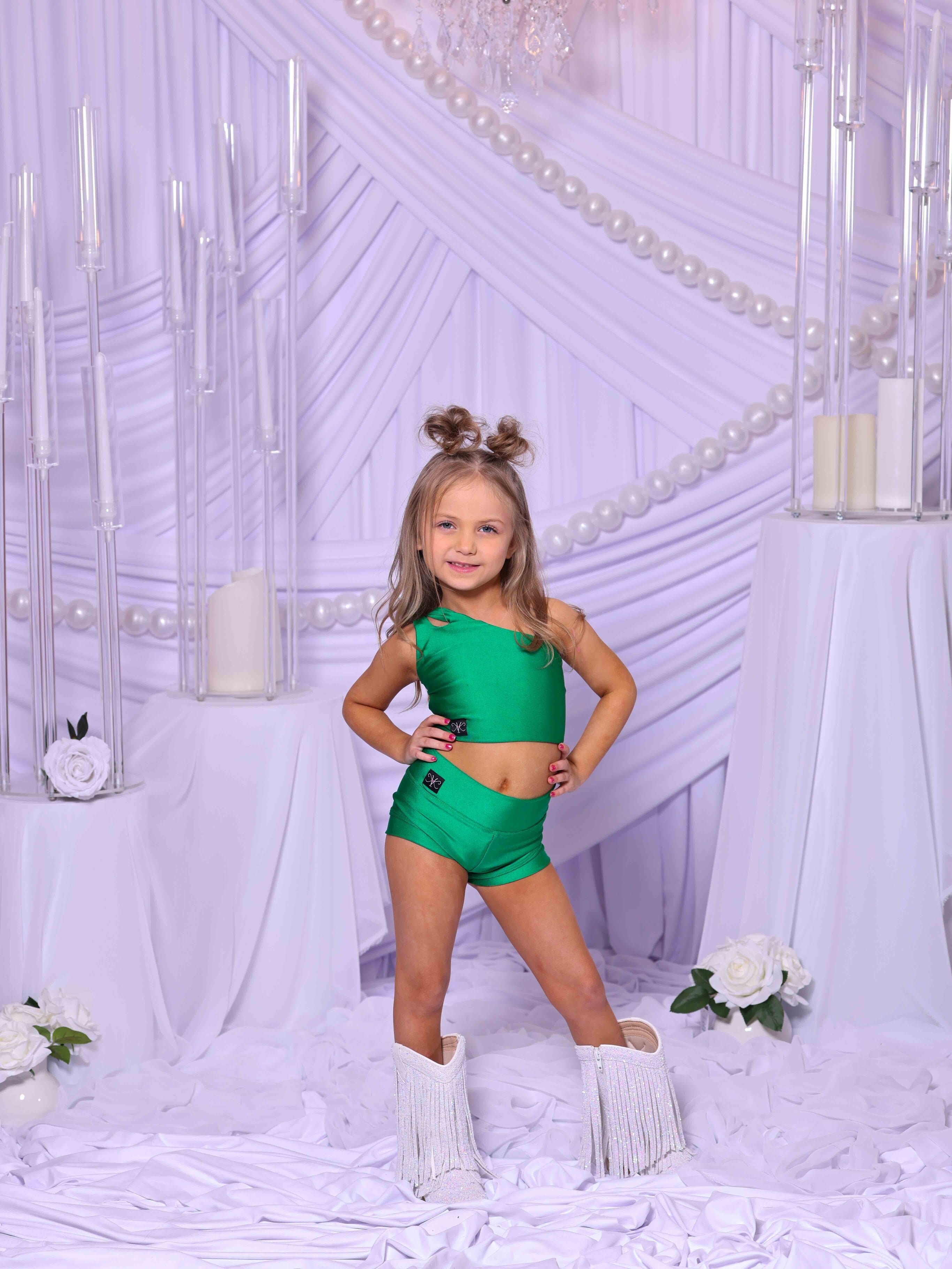 My Time Celebrity Short - Emerald - Ready To Ship