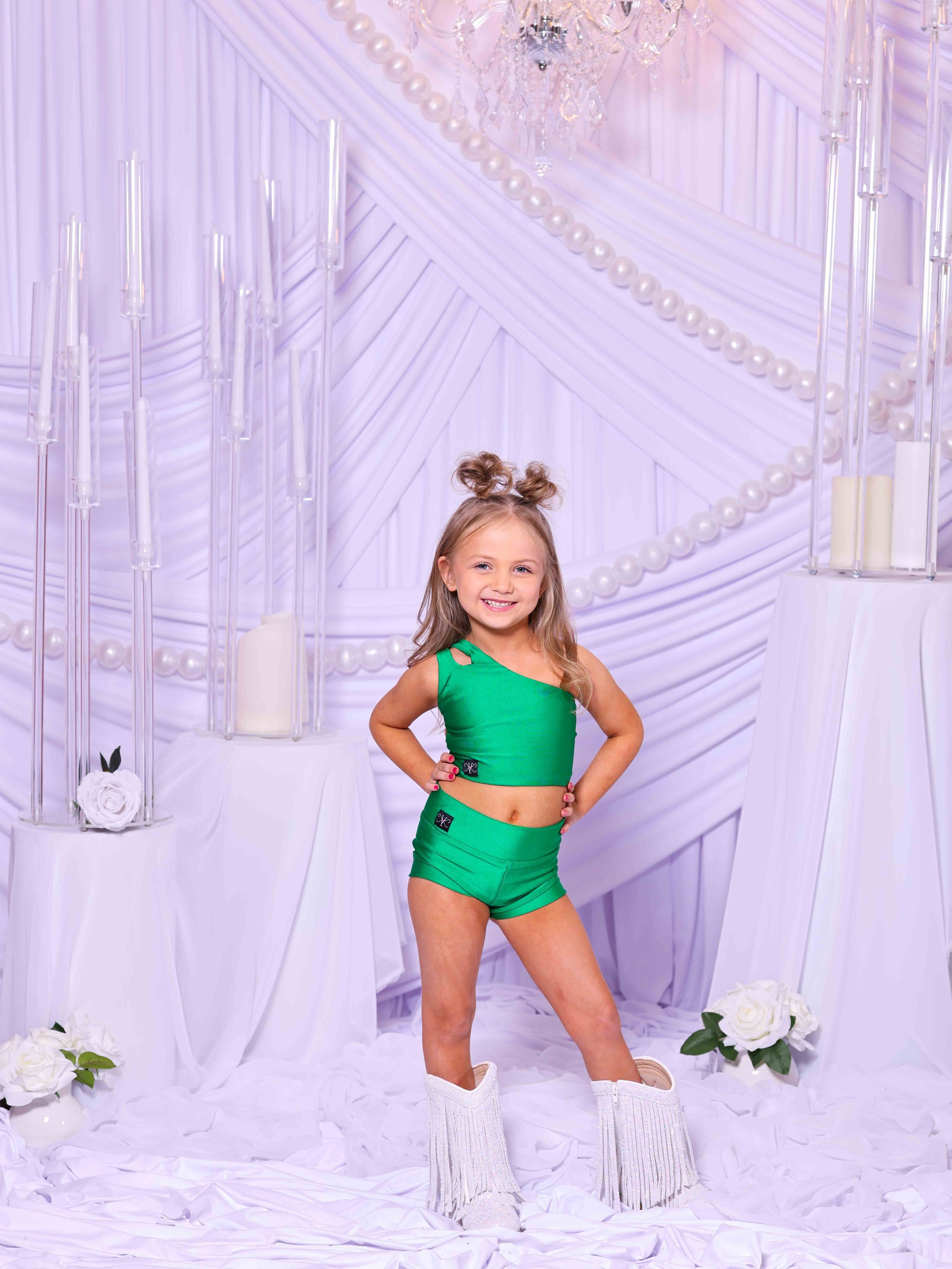 My Time Celebrity Short - Emerald - Ready To Ship