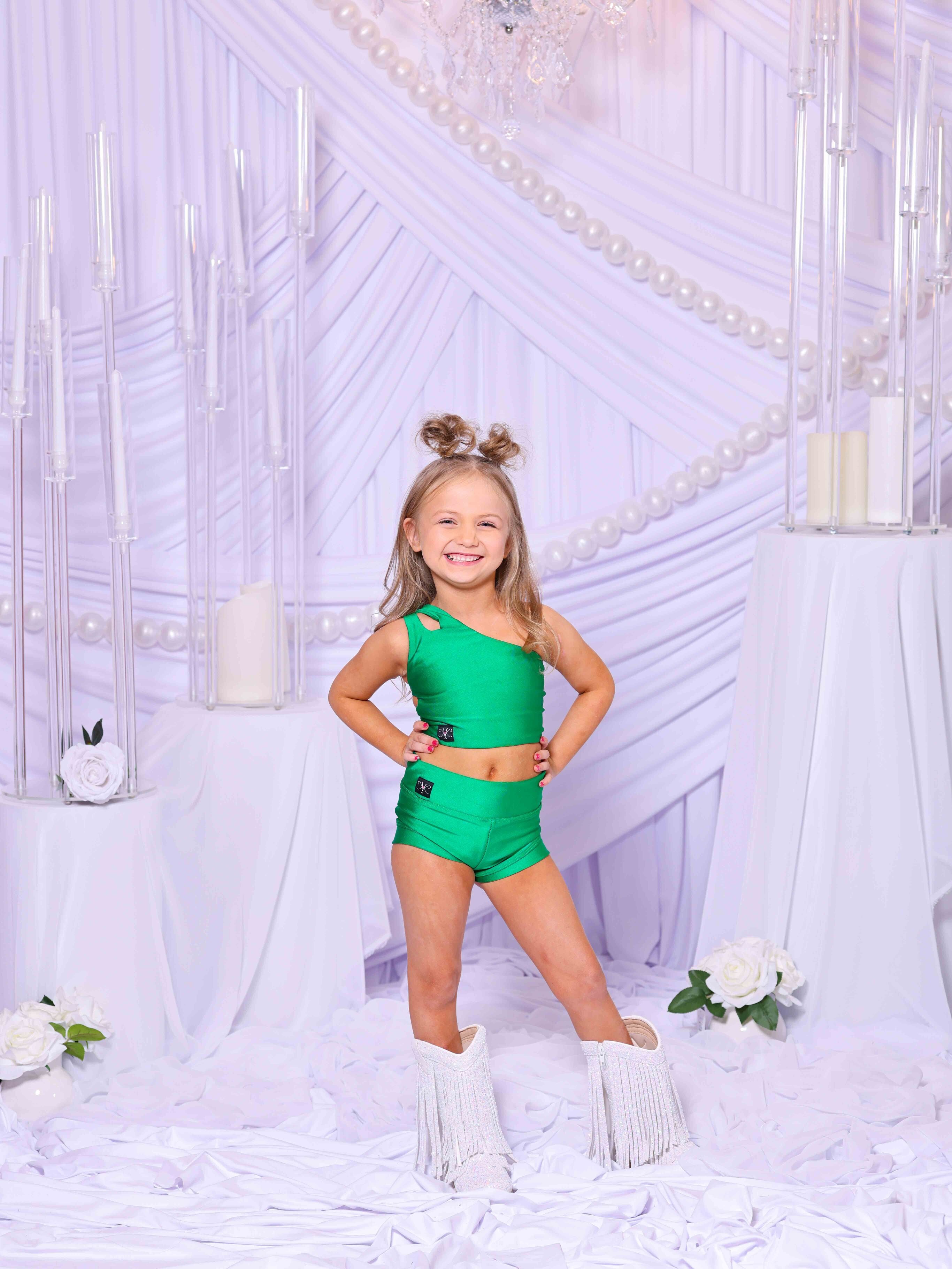 My Time Celebrity Short - Emerald - Ready To Ship