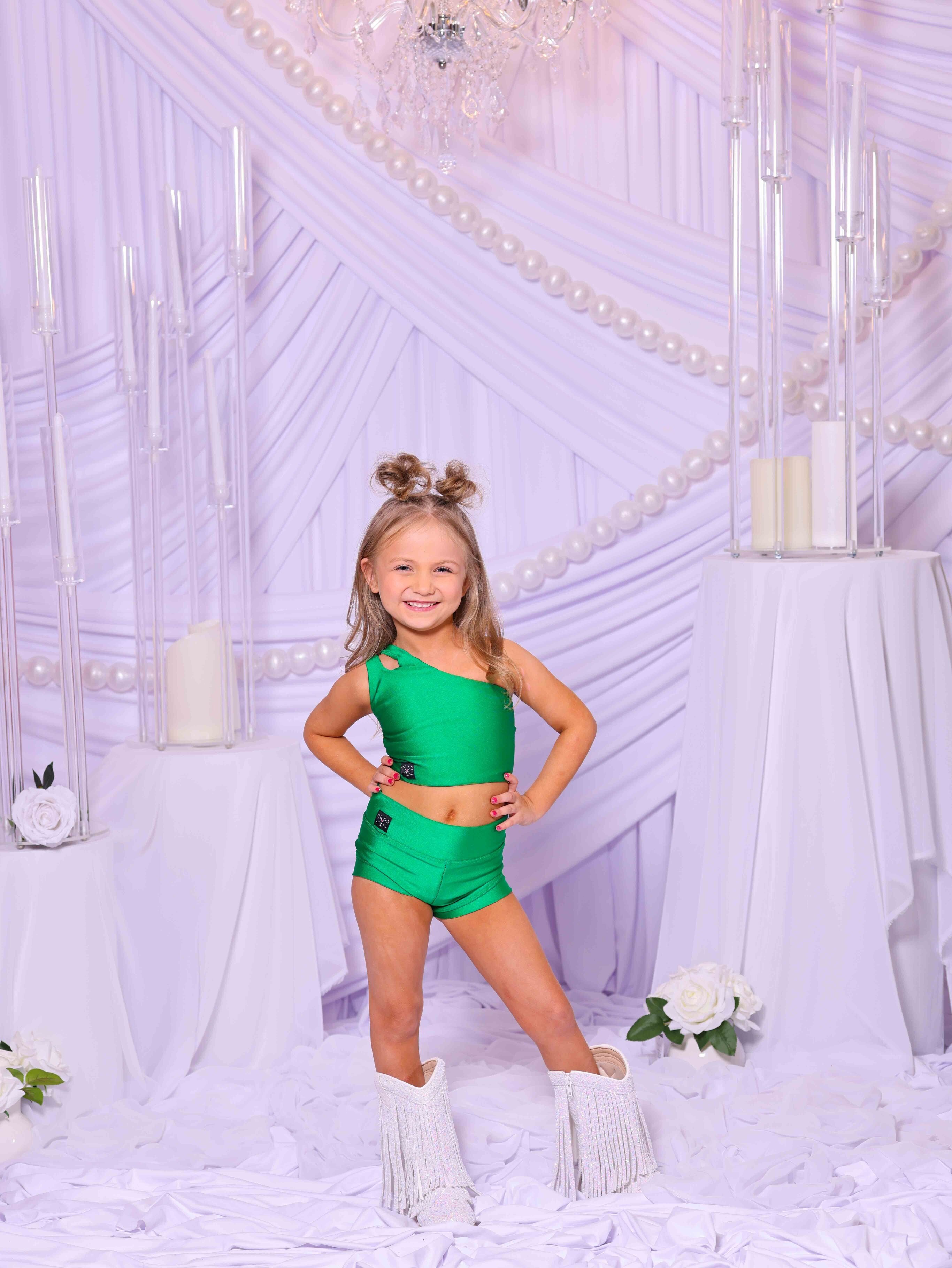 My Time Celebrity Short - Emerald - Ready To Ship