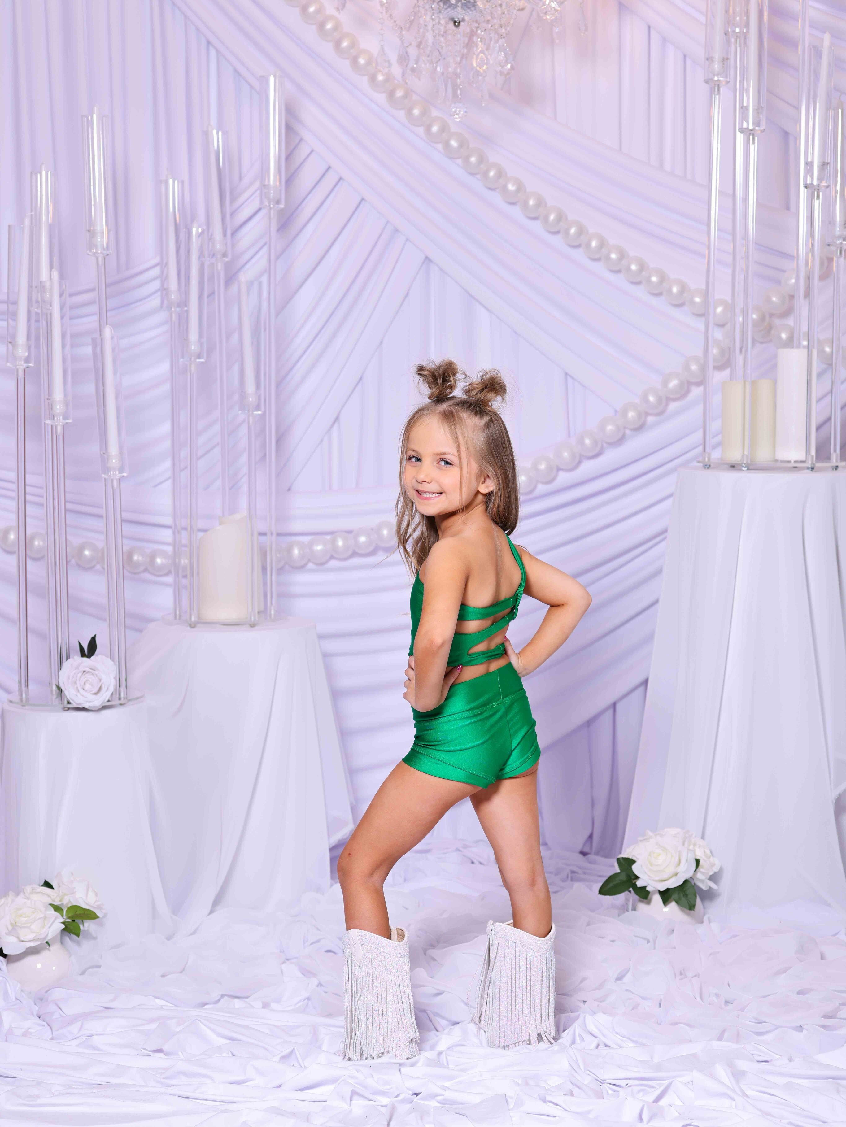 My Time Celebrity Short - Emerald - Ready To Ship