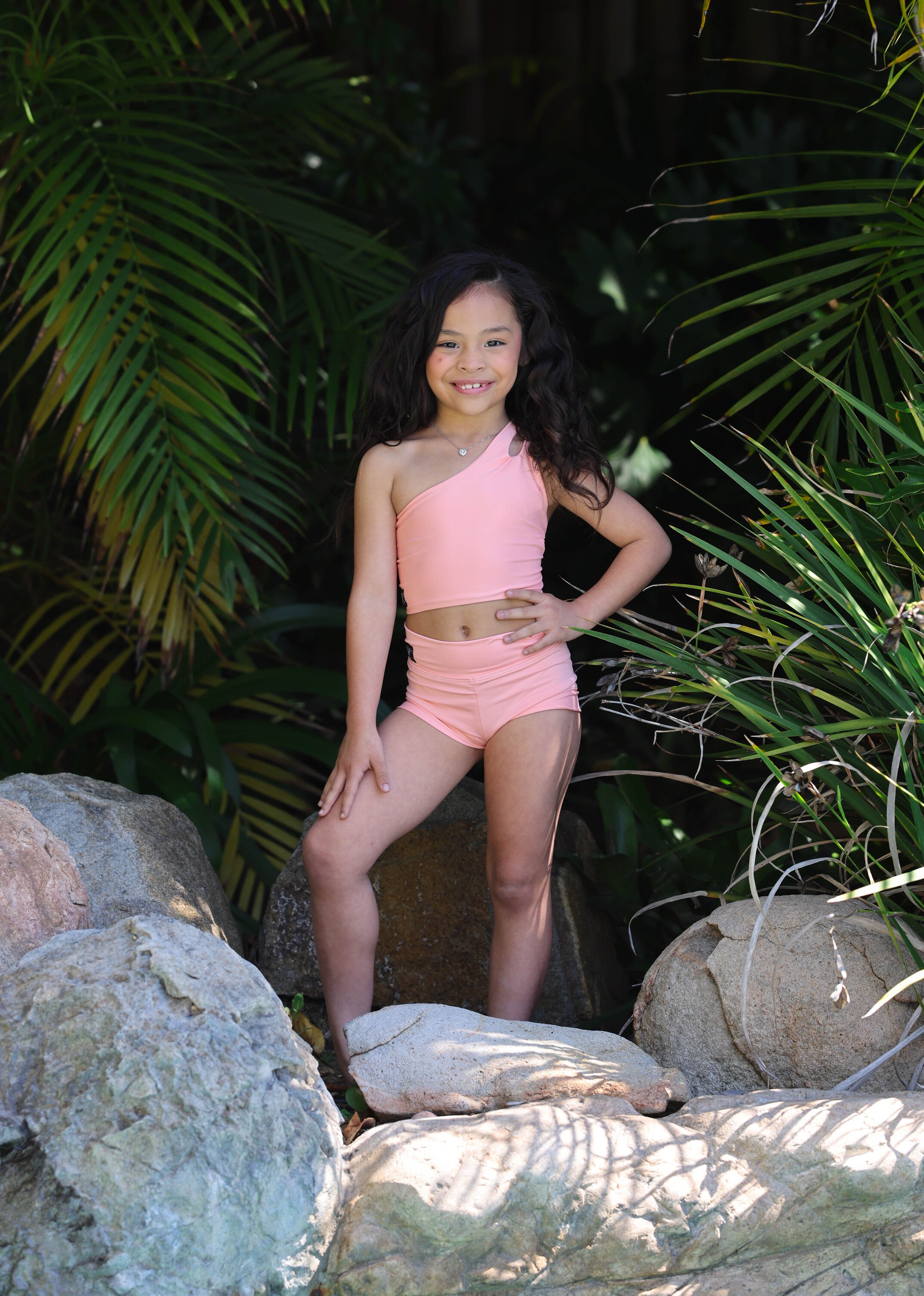 My Time Crop Top - Peachy - Ready To Ship