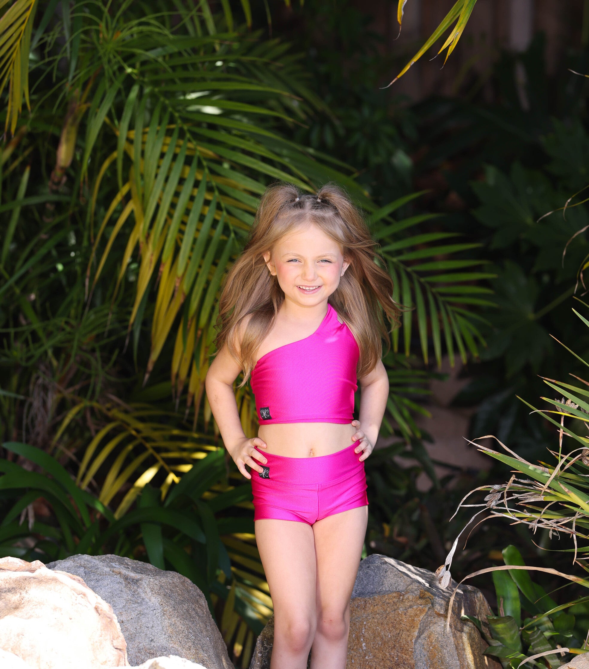 My Time Crop Top - Fuchsia - Ready To Ship