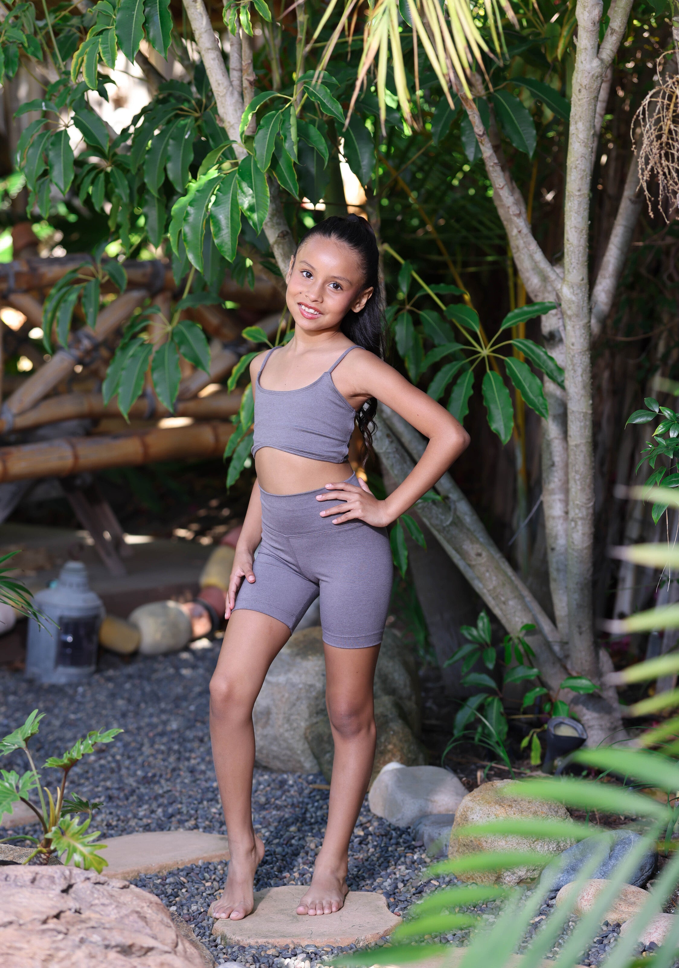 Everyday Bra Top - Charcoal - Ready To Ship