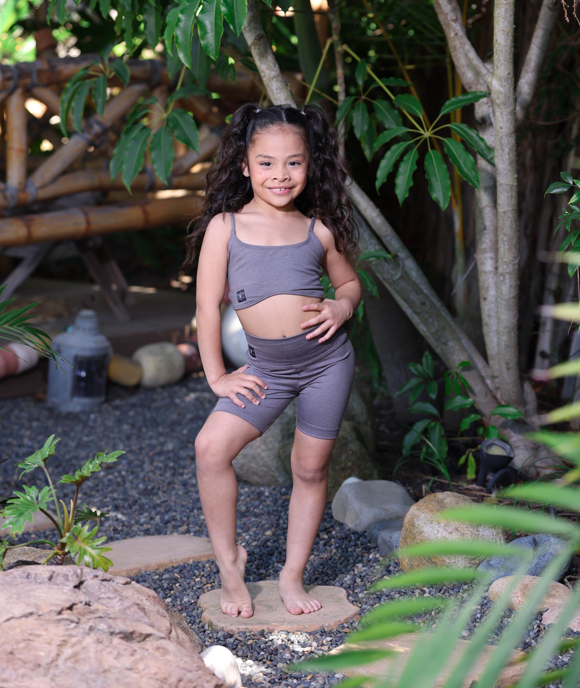 Everyday Bra Top - Charcoal - Ready To Ship