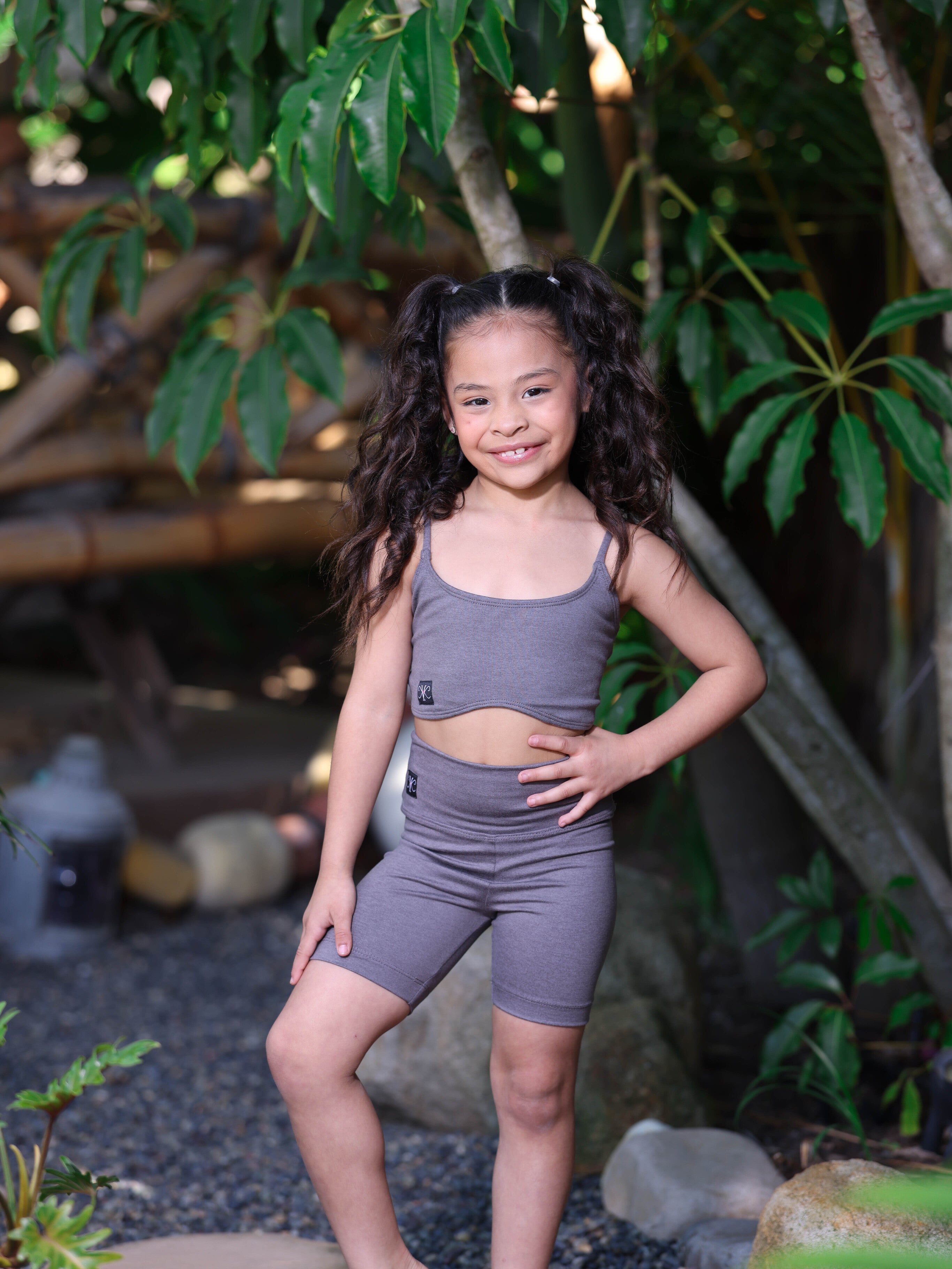 Everyday Bra Top - Charcoal - Ready To Ship