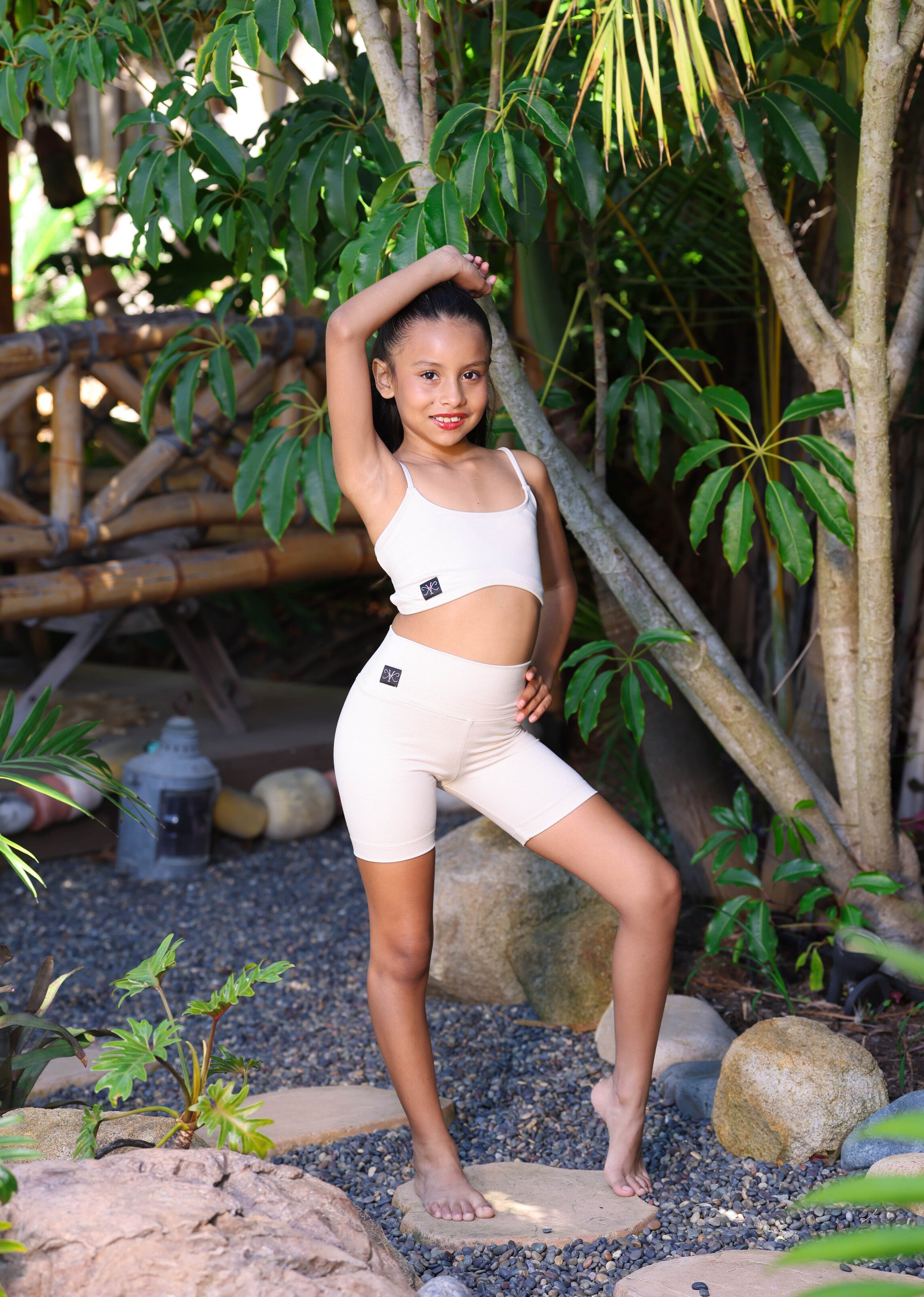 Everyday Biker Short - Eggshell - Ready To Ship