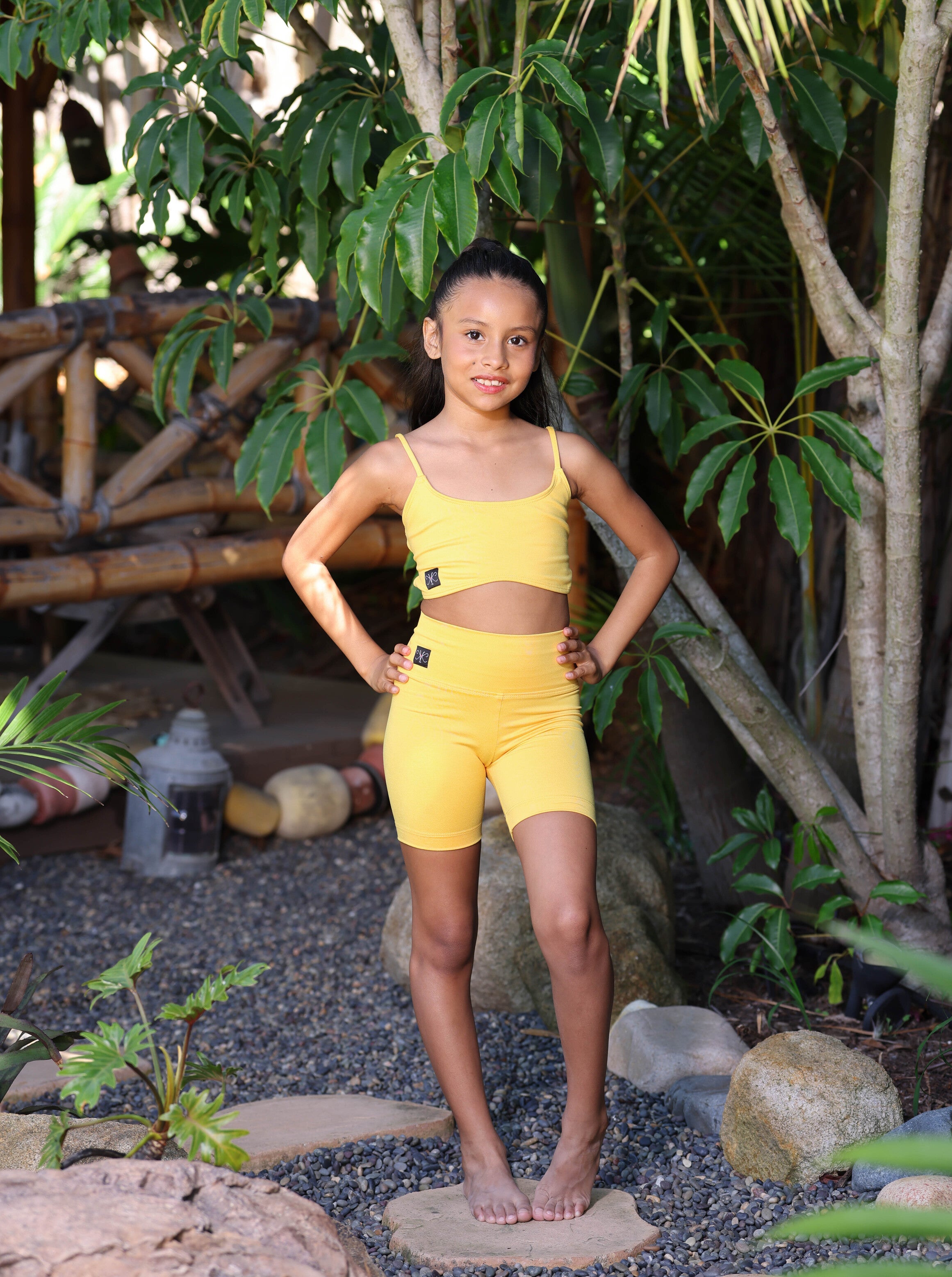 Everyday Biker Short - Mango - Ready To Ship