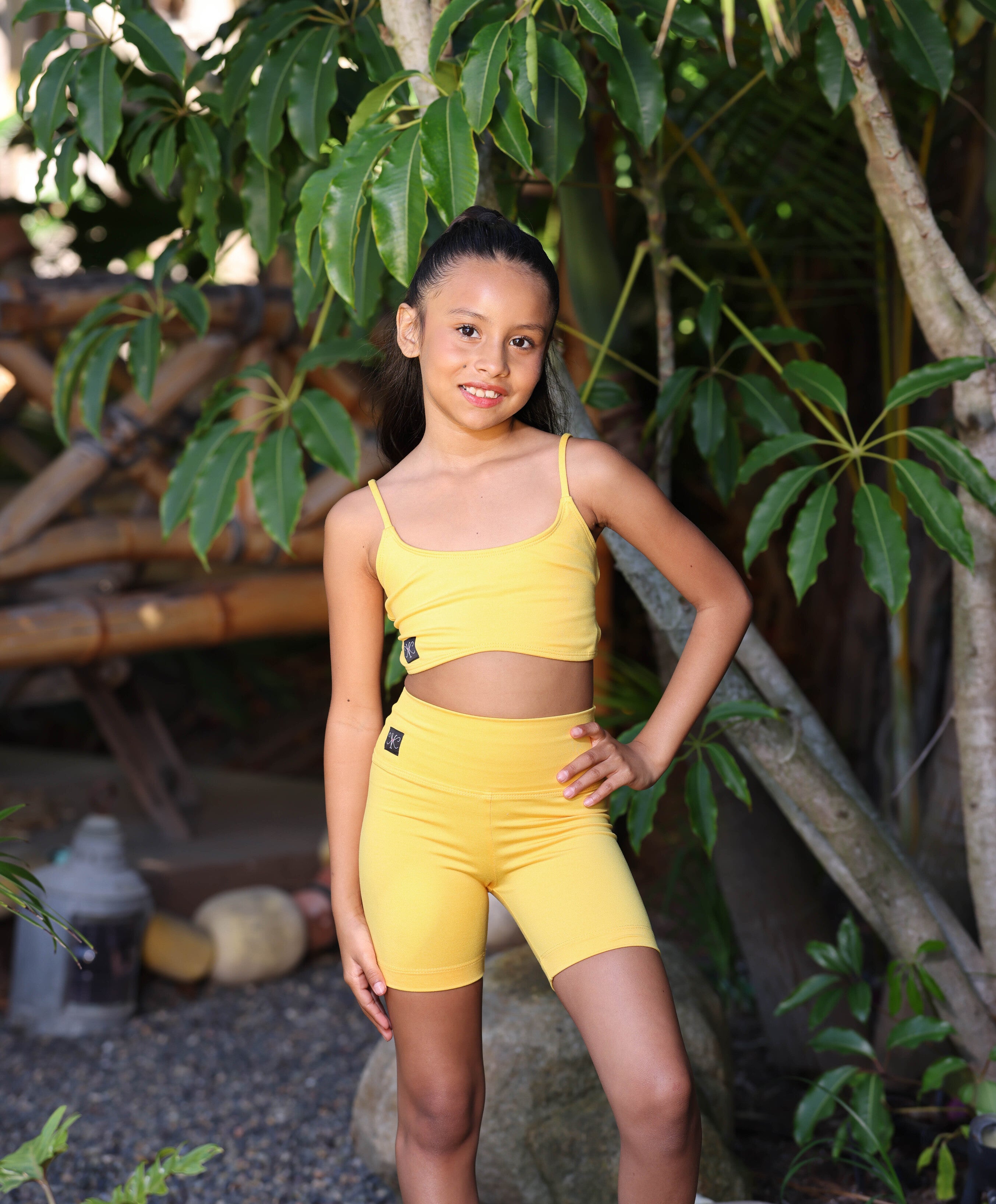 Everyday Biker Short - Mango - Ready To Ship